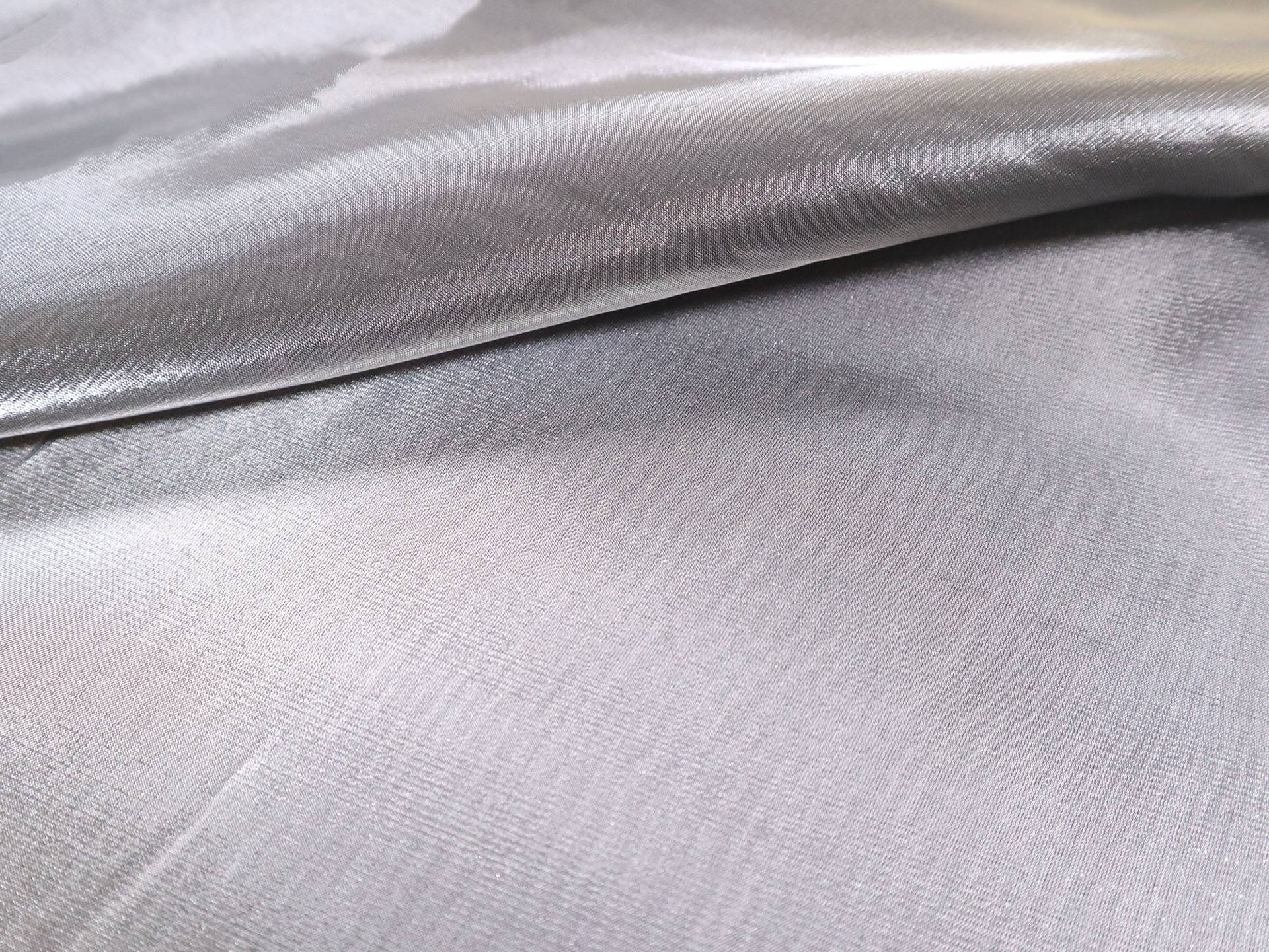 Satin Chiffon in Graphite