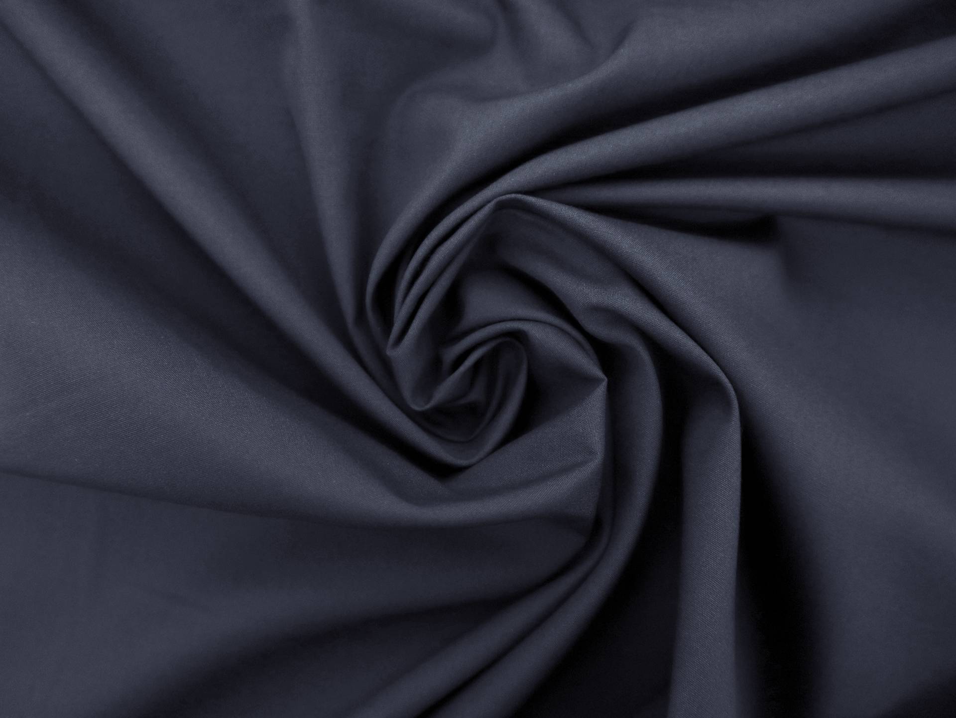 Pima Cotton Broadcloth in Navy