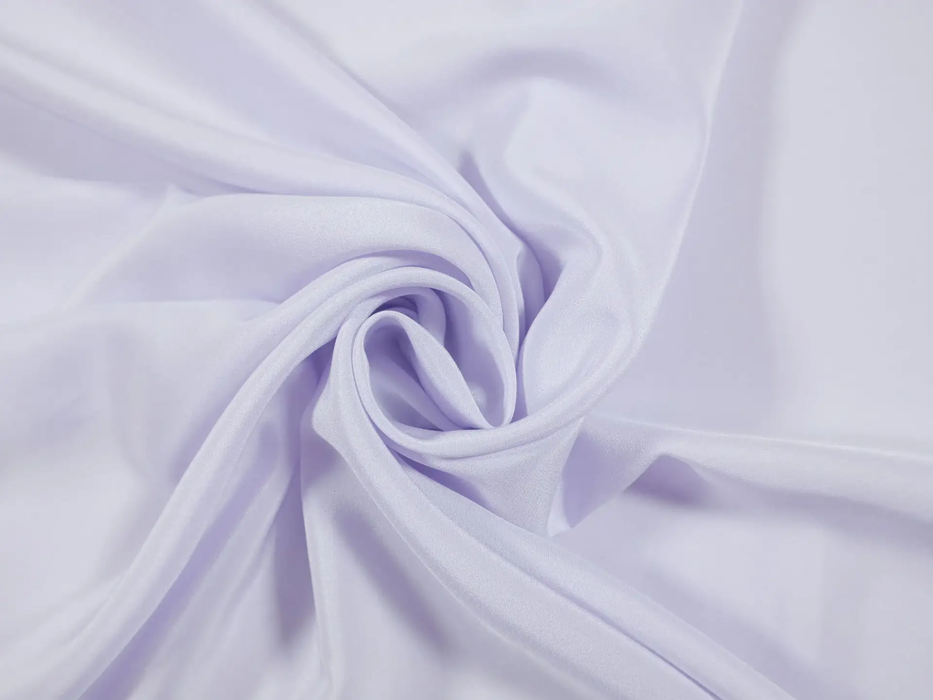 Silk Crepe de Chine in Blue Bell