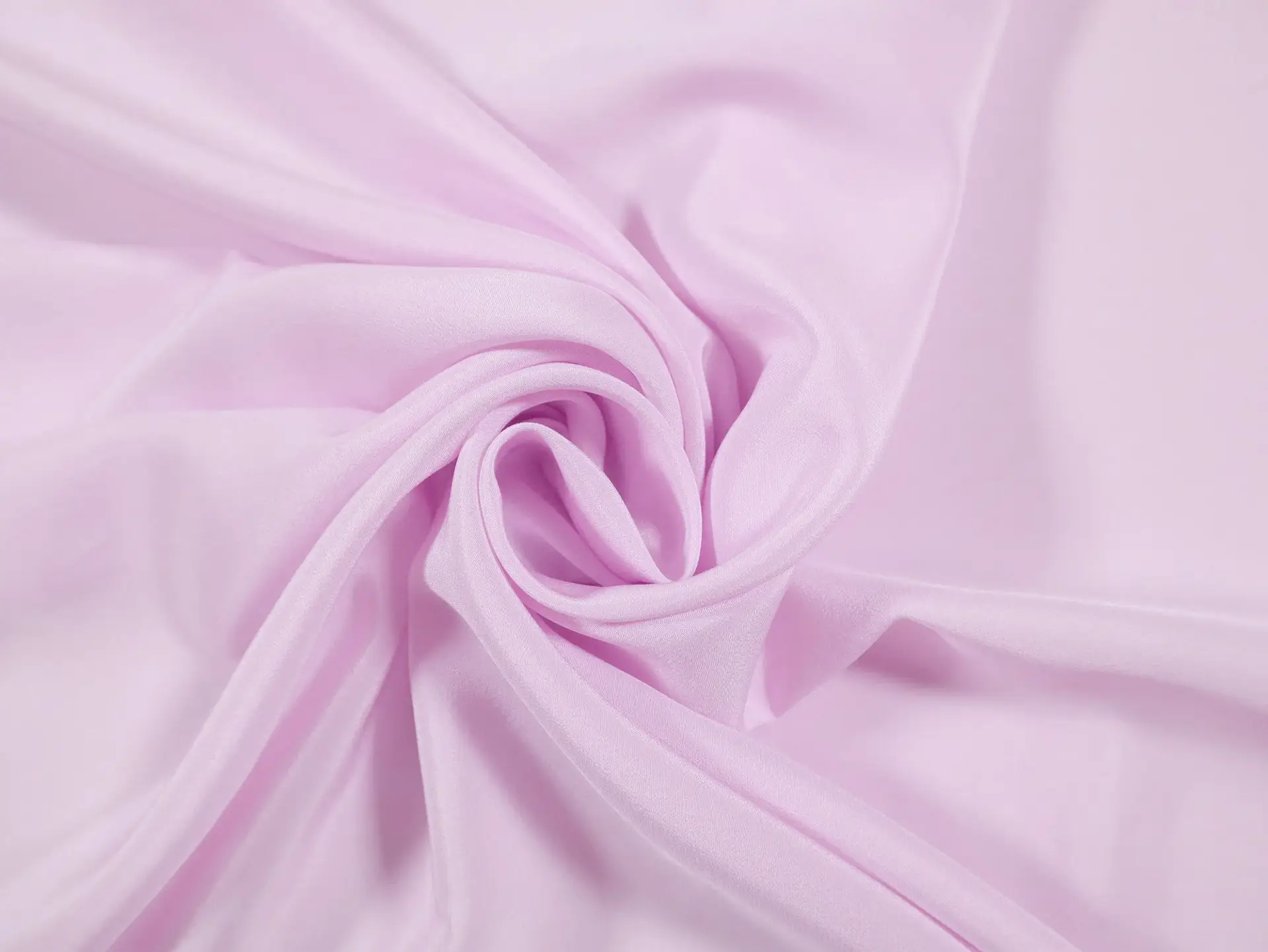 Silk Crepe de Chine in Lilac