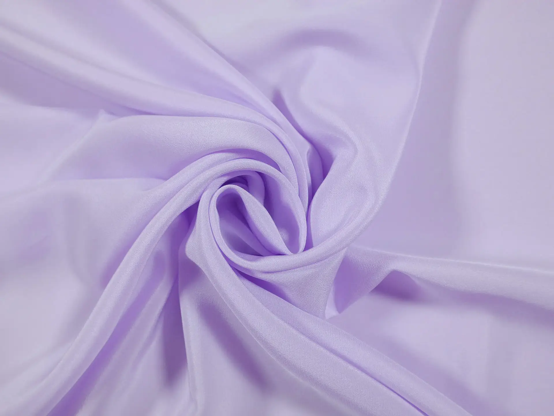 Silk Crepe de Chine in Lavender