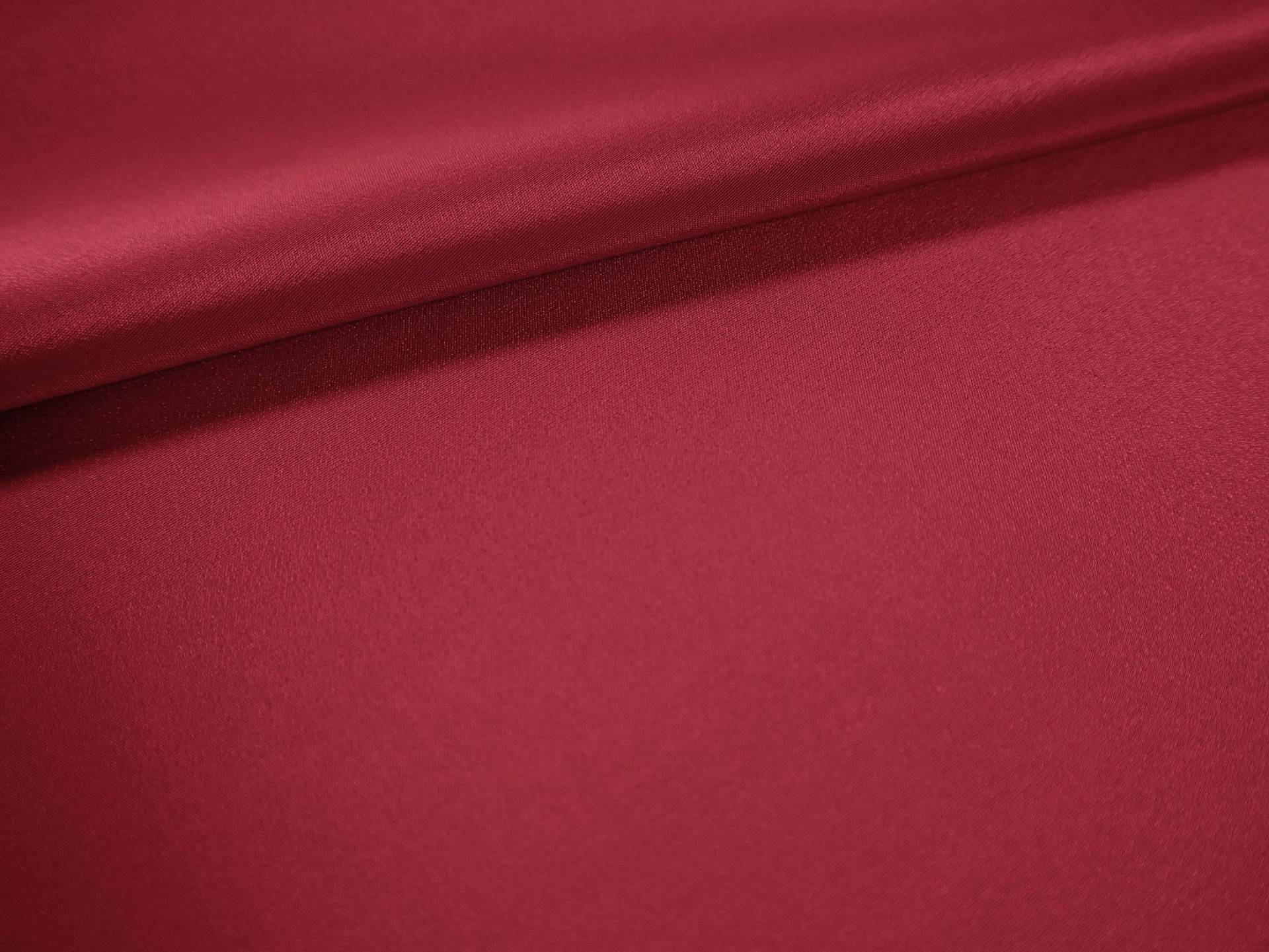 Silk Crepe de Chine in Dark Scarlet
