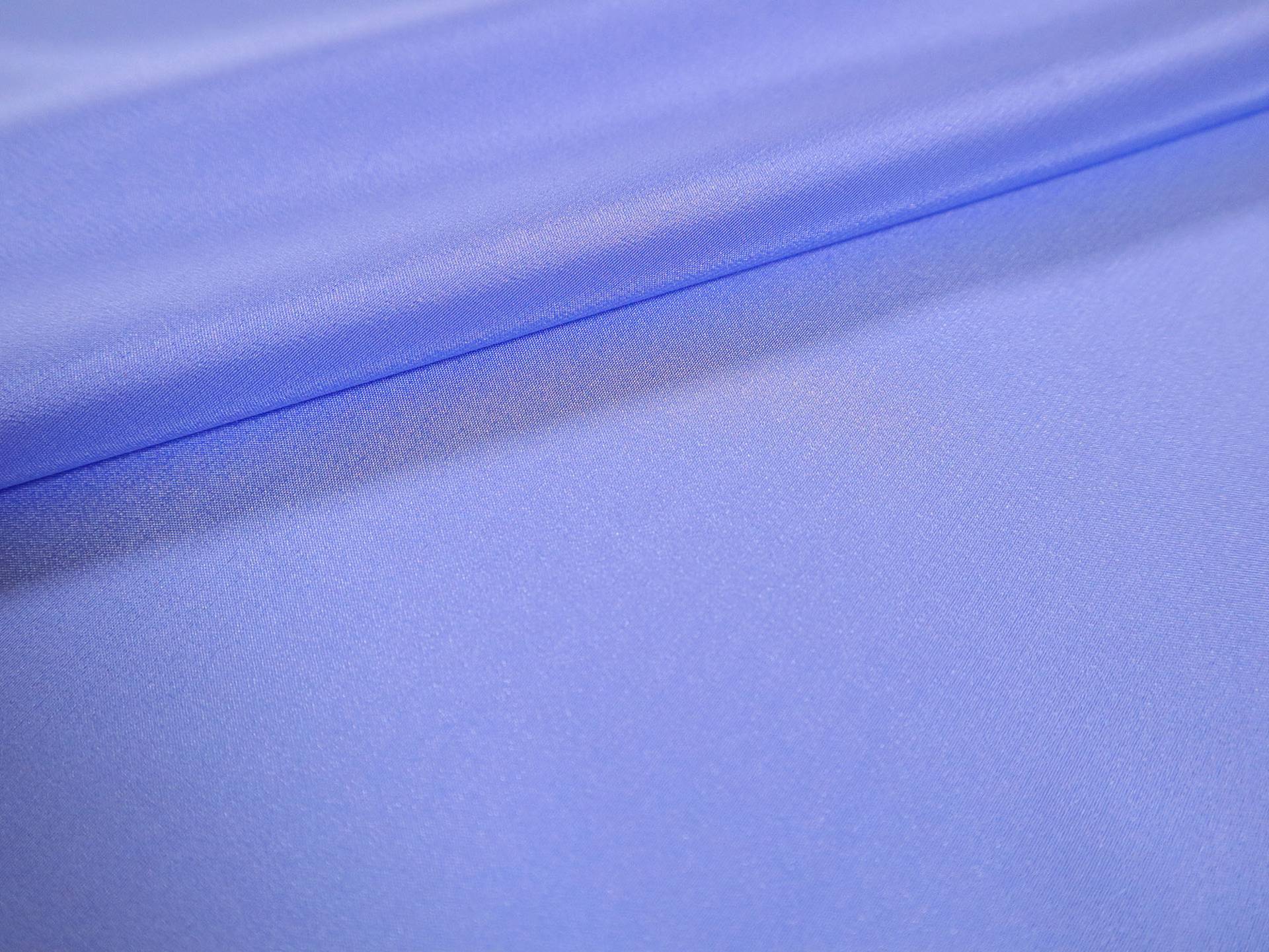 Silk Crepe de Chine in Blue Jay