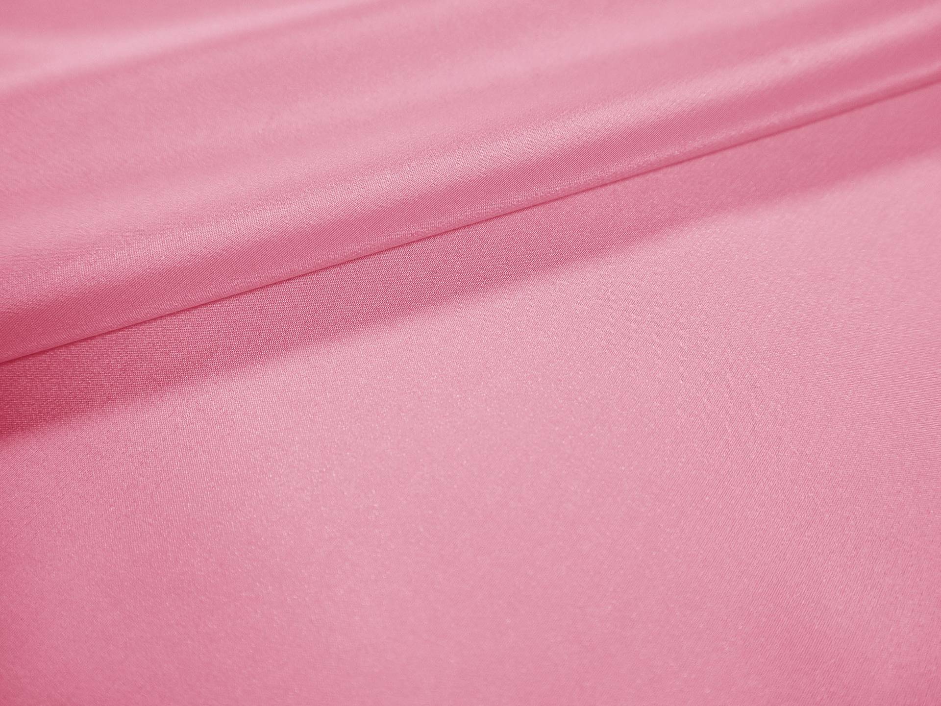 Silk Crepe de Chine in Candy Pink