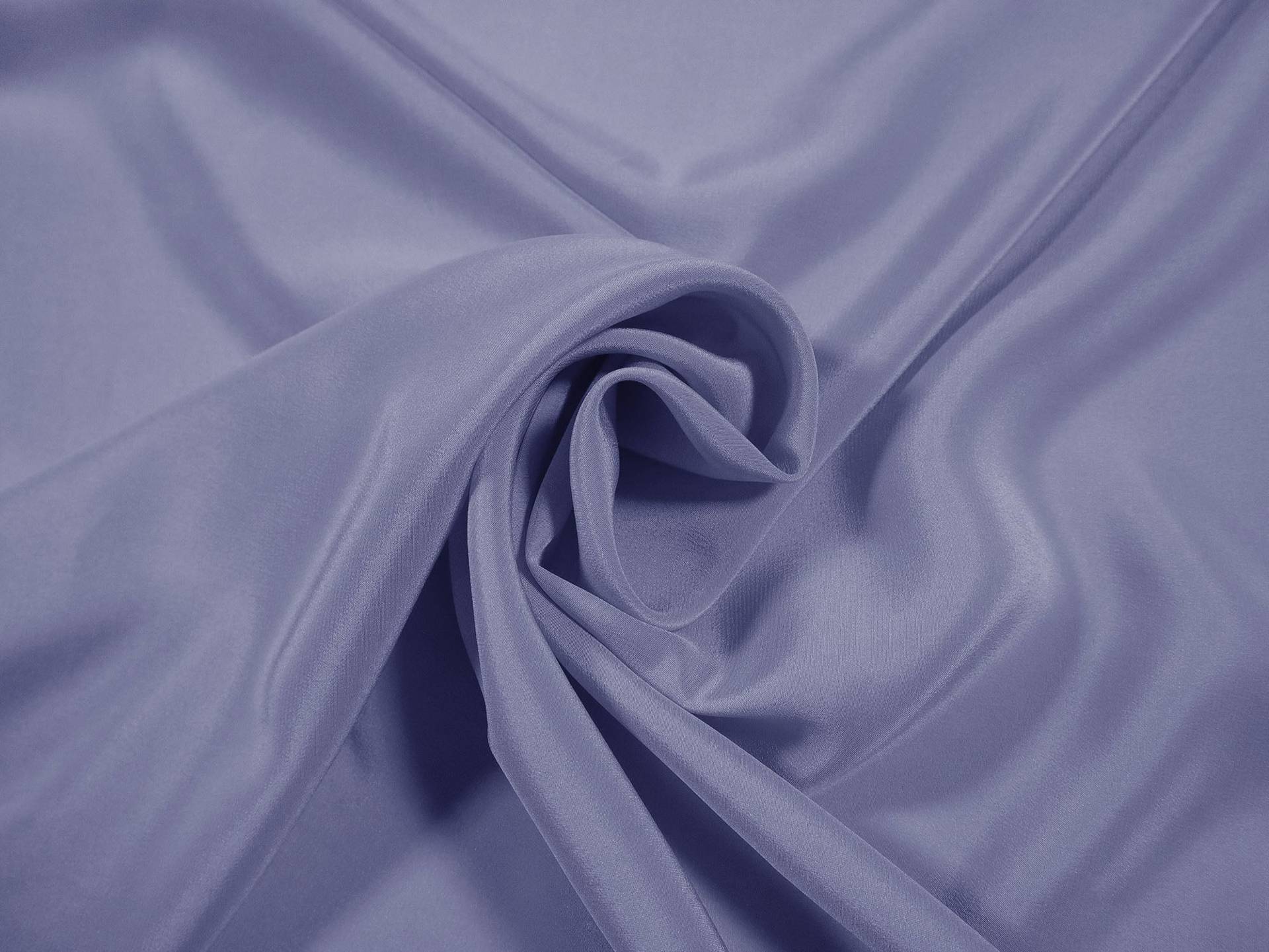 Silk Crepe de Chine in Slate