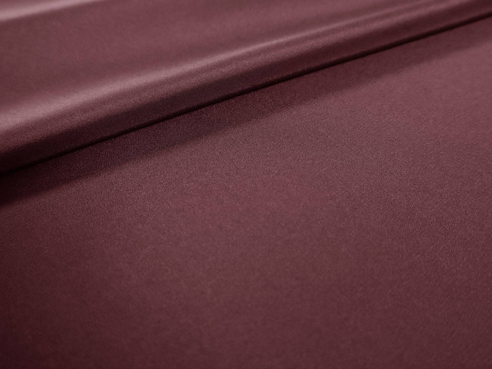 Silk Crepe de Chine in Dark Burgundy 