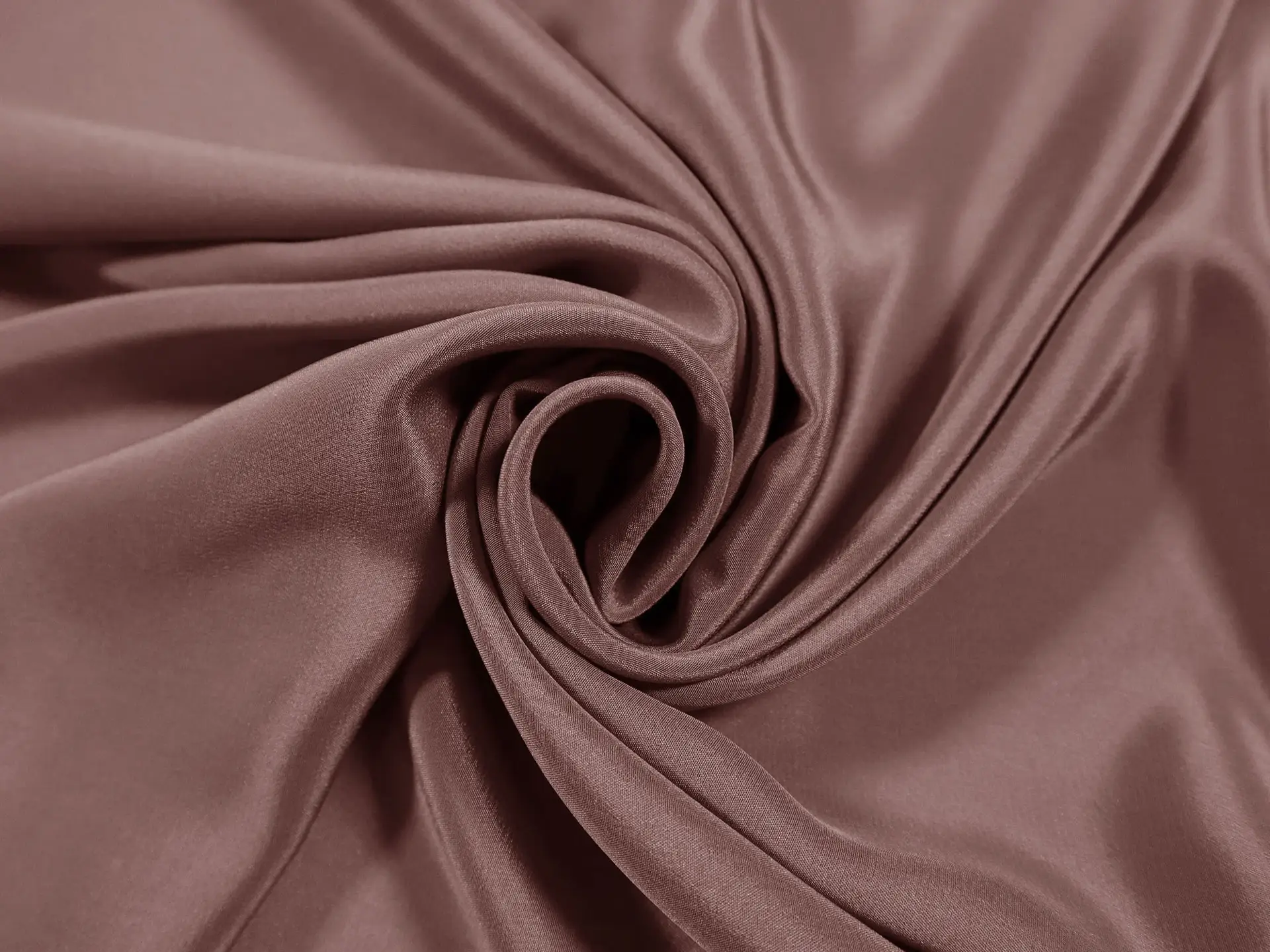 Silk Crepe de Chine in Deep Dusty