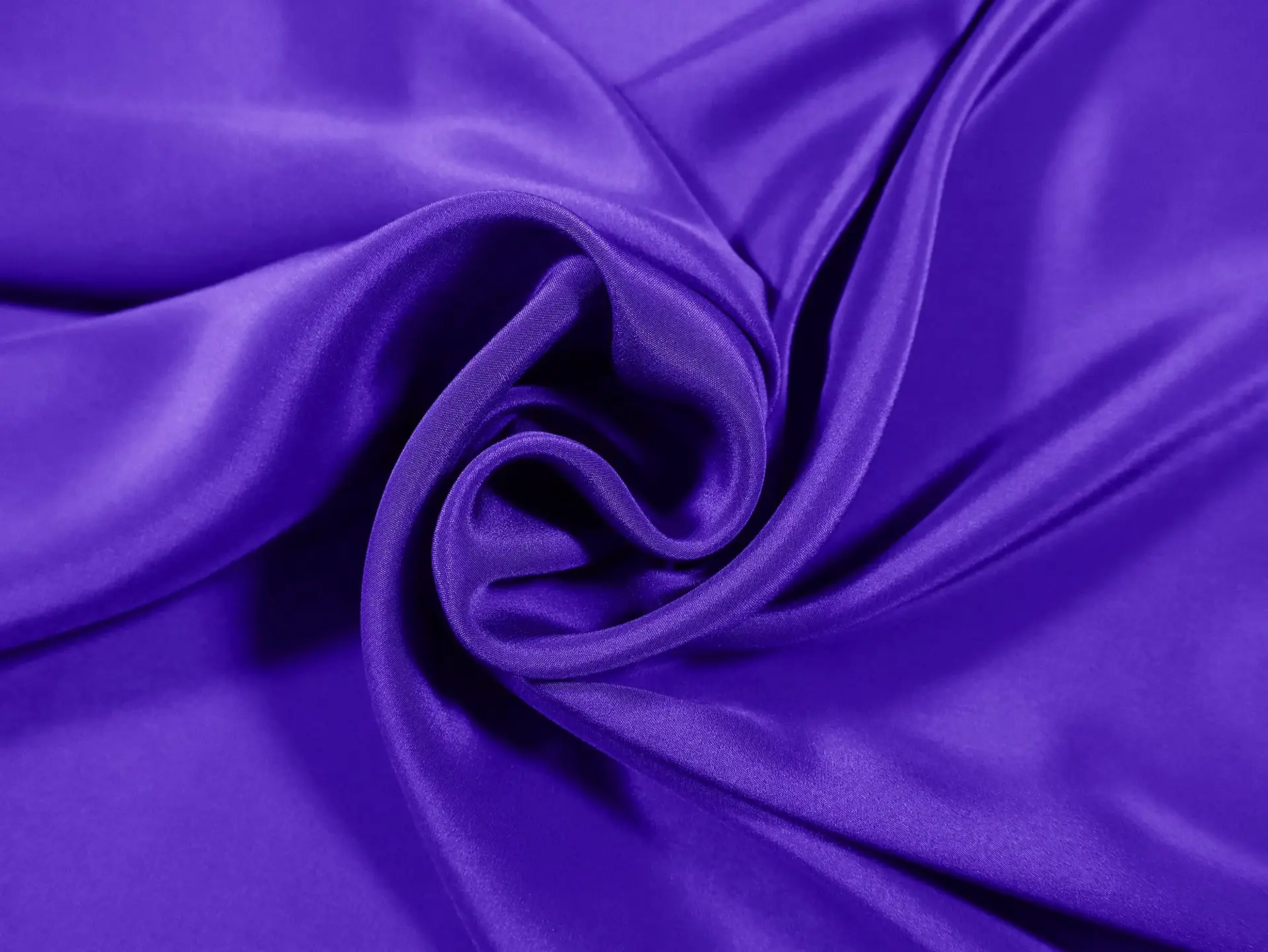 Silk Crepe de Chine in Iris