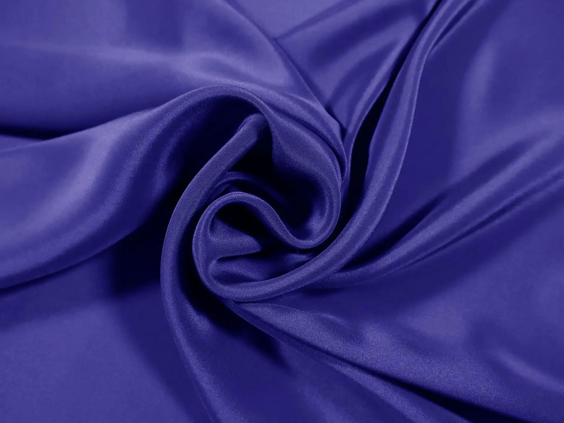 Silk Crepe de Chine in Royal