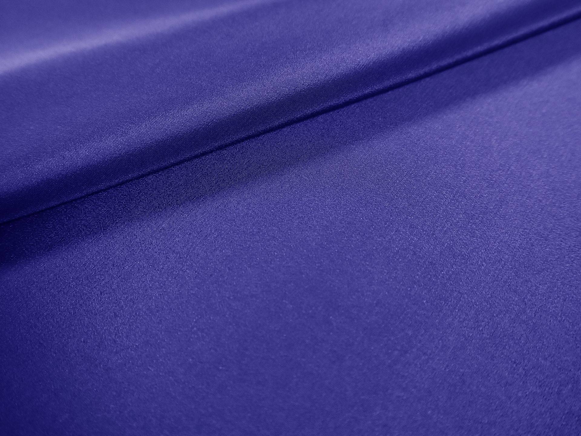 Silk Crepe de Chine in Royal
