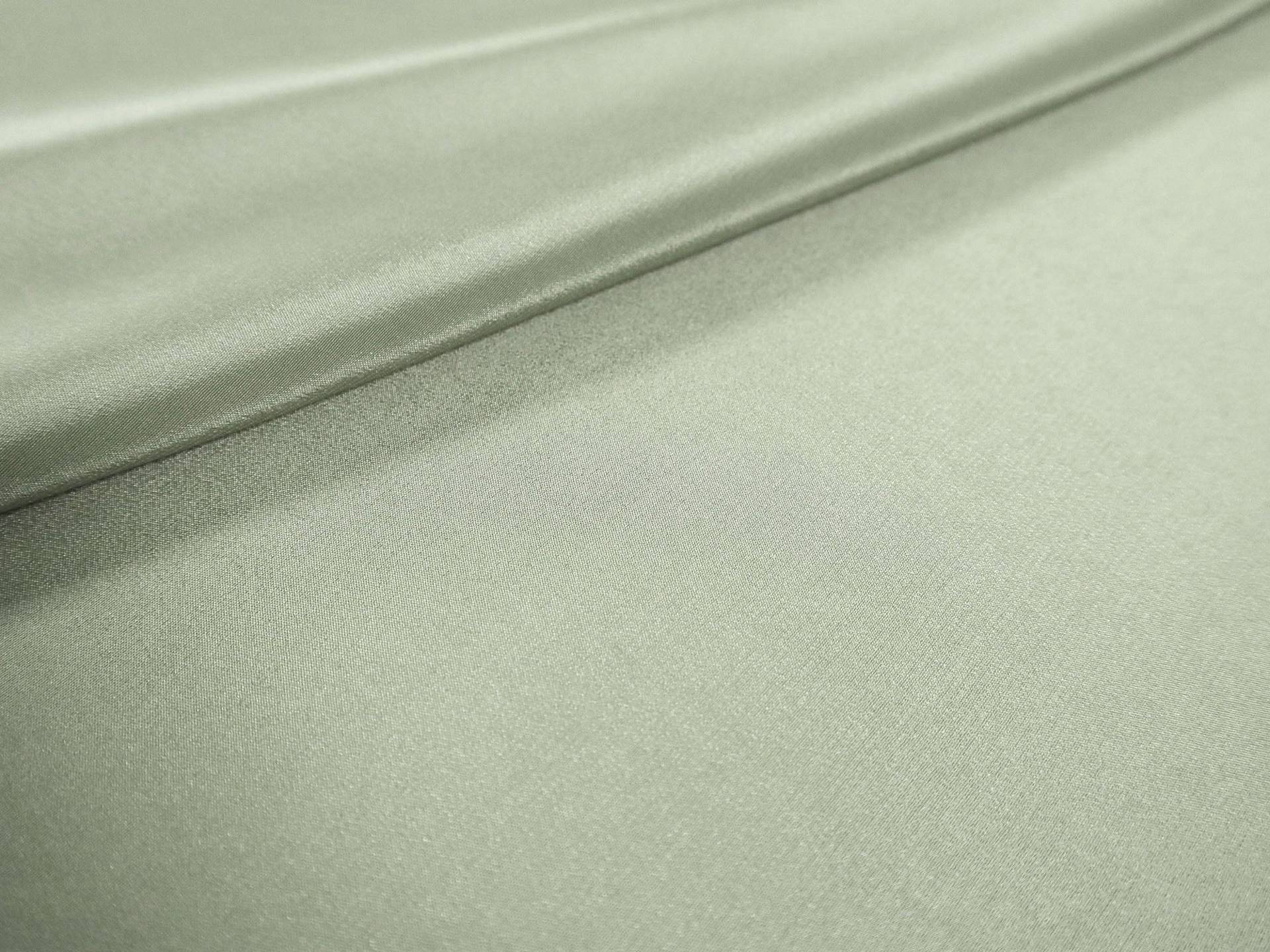 Silk Crepe de Chine in Celadon