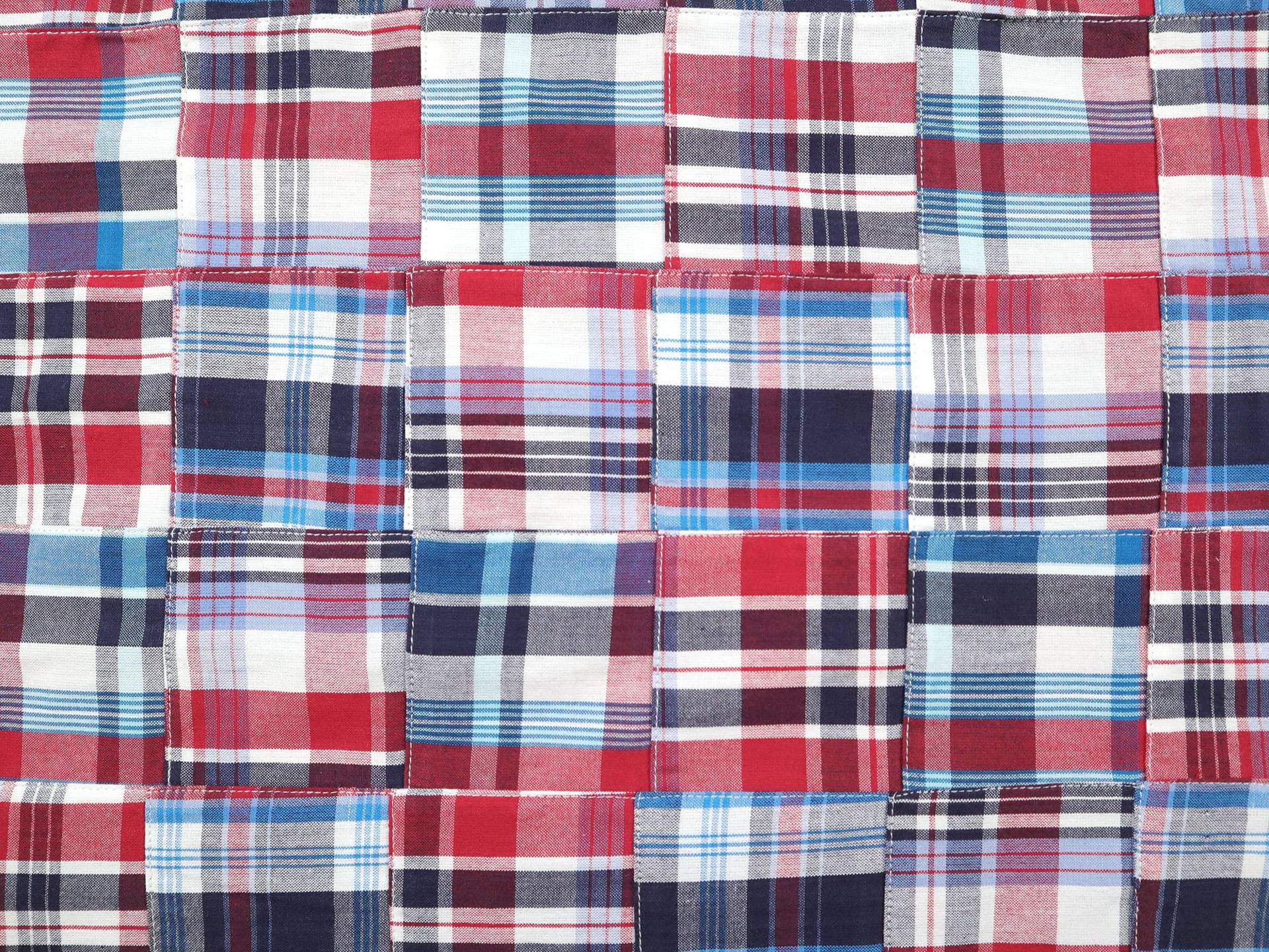 Cotton Patchwork Plaid in Americana