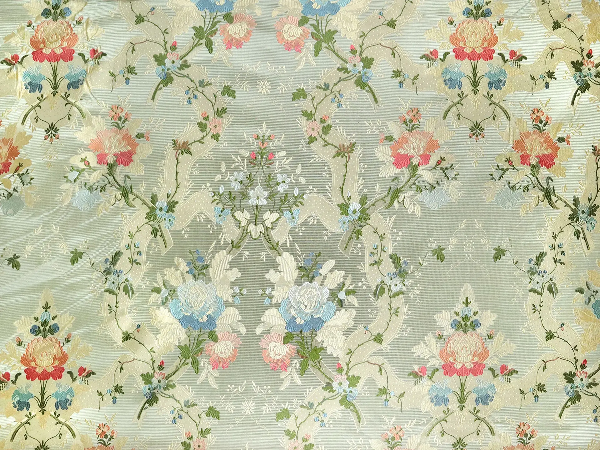 Floral Silk Brocade
