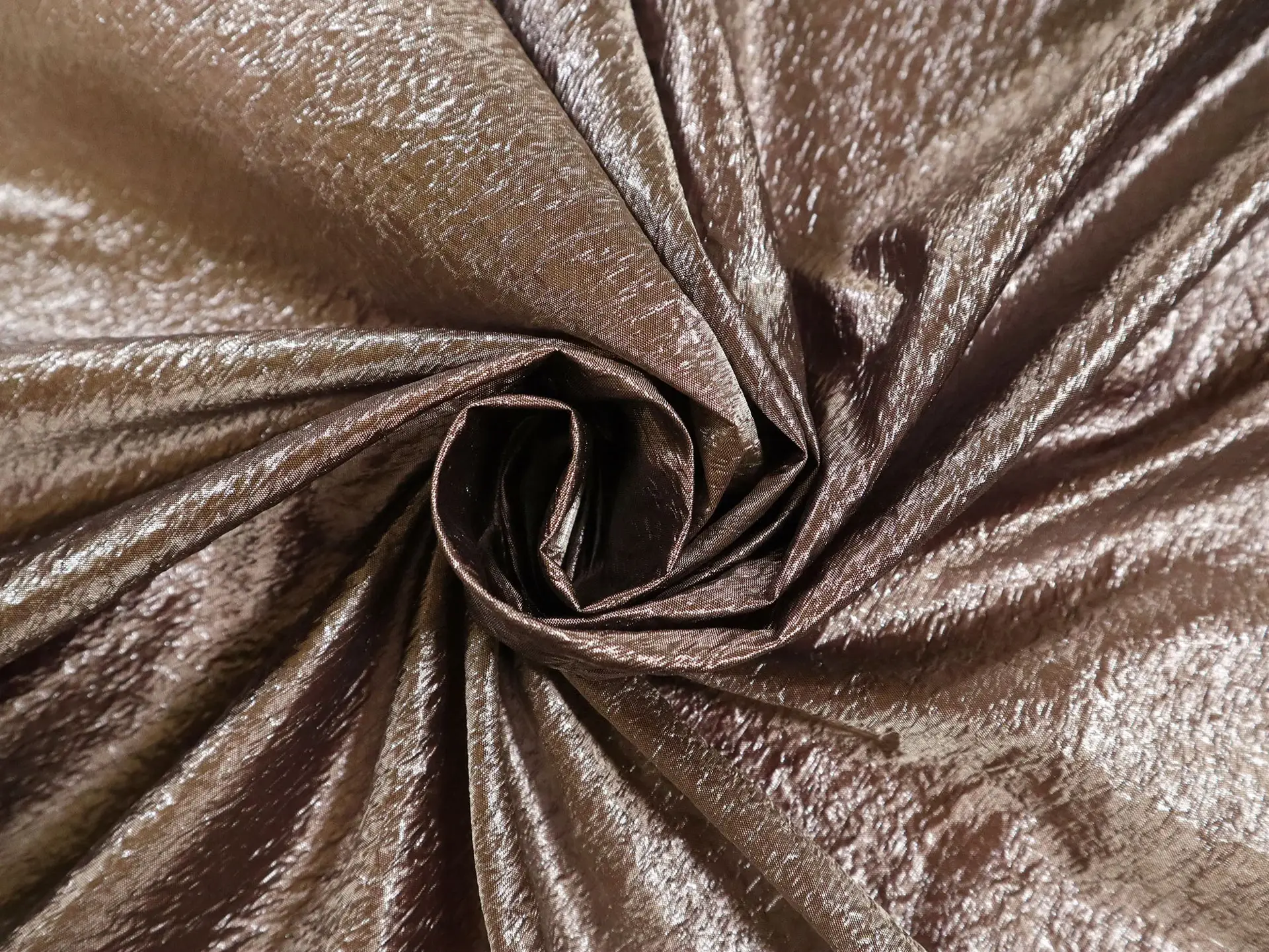 Silk Onion Skin Novelty in Brass
