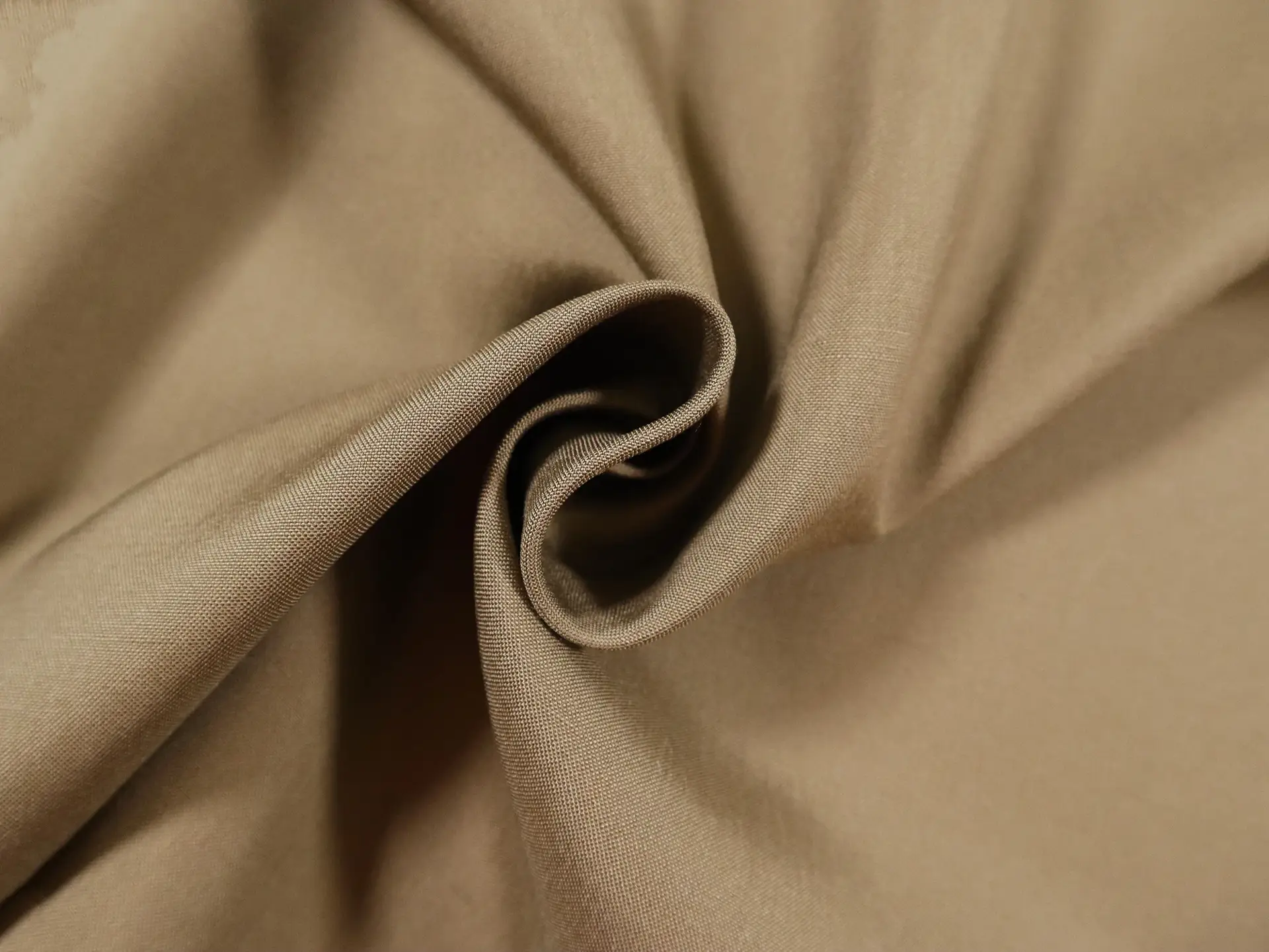 Italian Silk Douppioni in Putty
