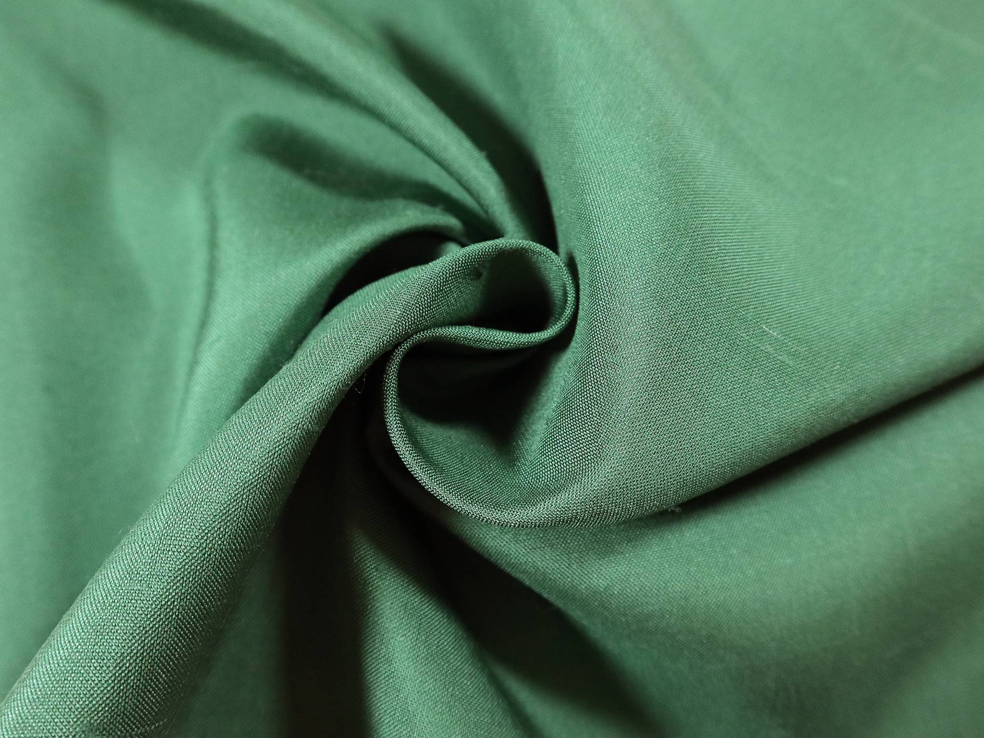 Italian Silk Douppioni in Green