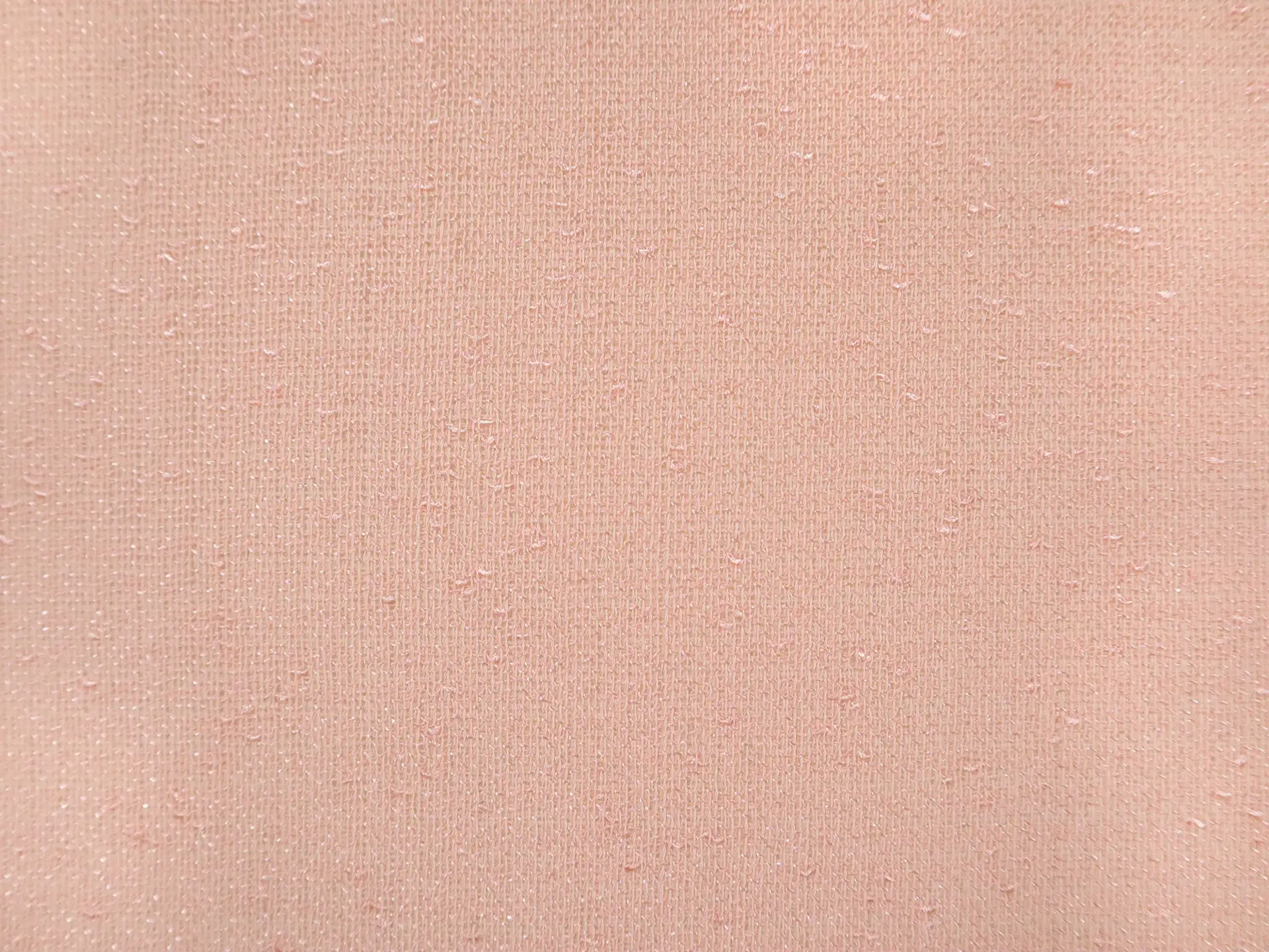 Metallic Wool Gauze in Peach Parfait