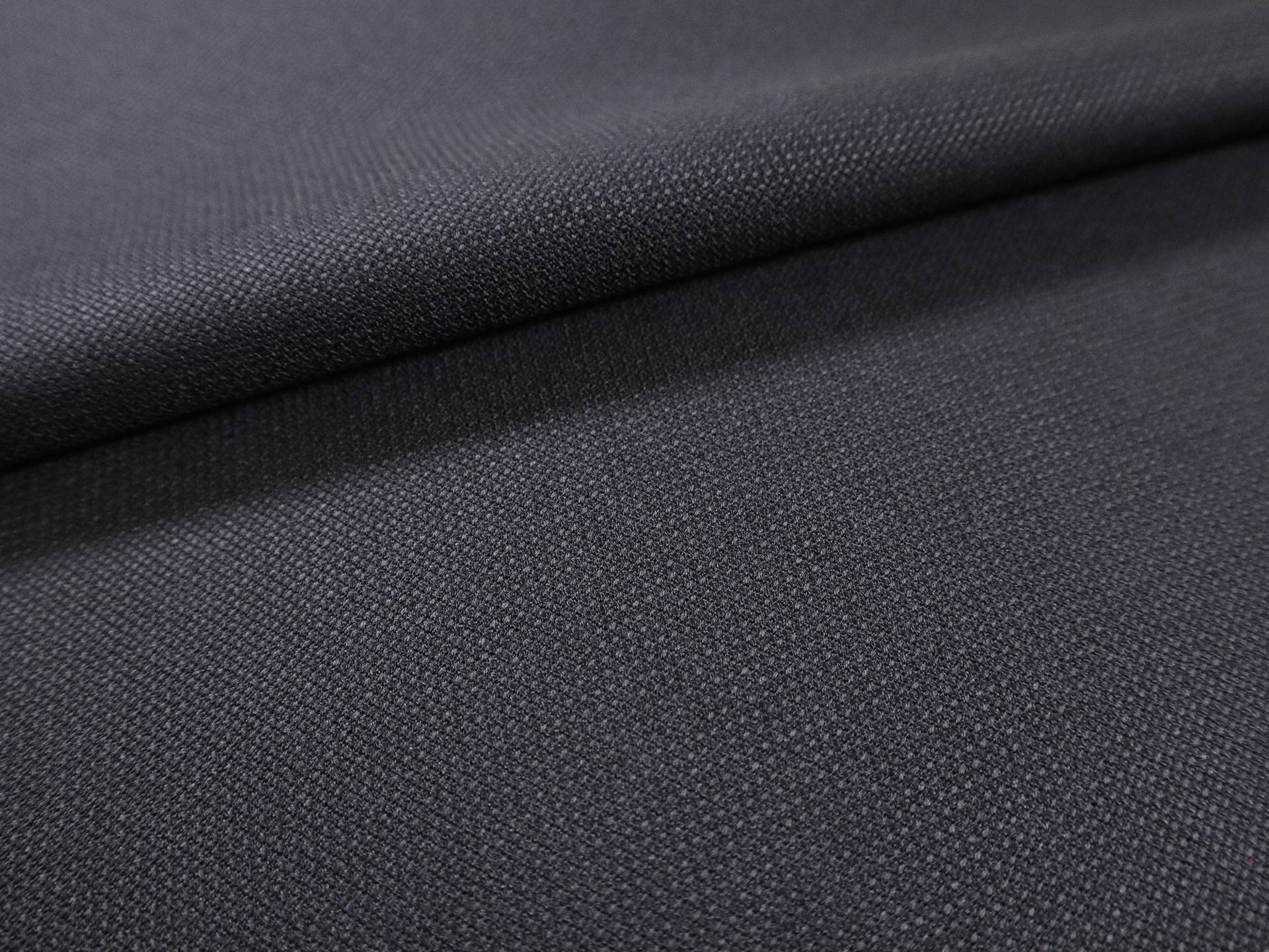 Novelty Wool Suiting in Black