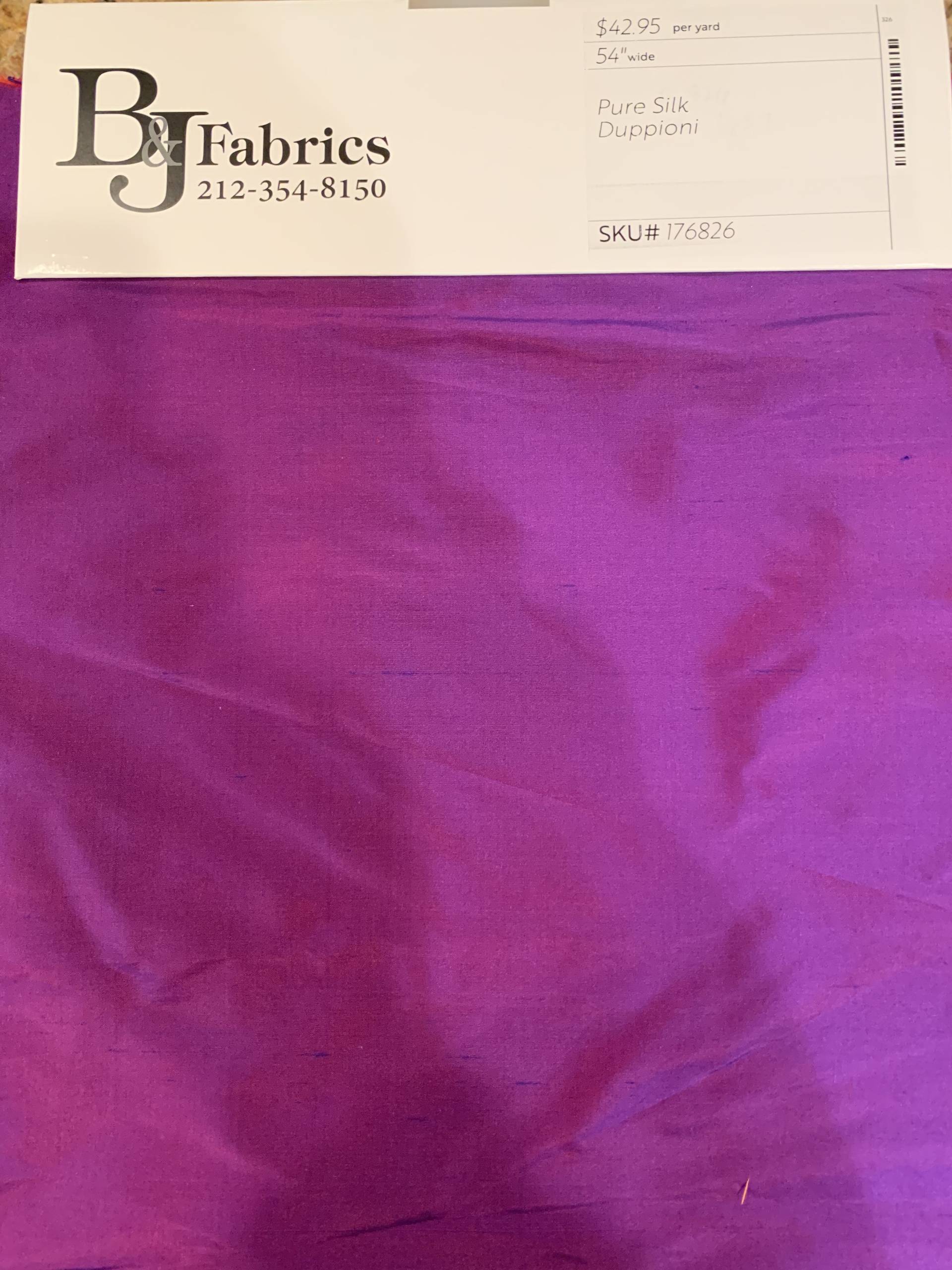 Pure Silk Duppioni