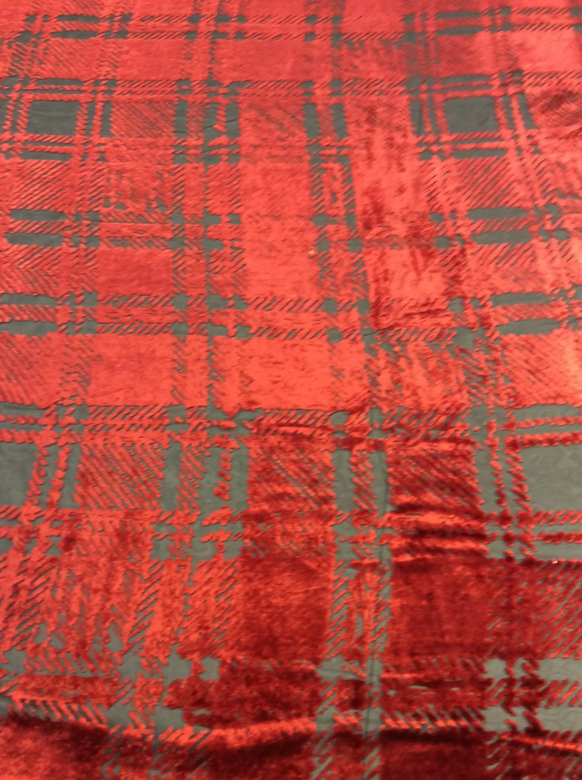 Silk Rayon Burn-Out Velvet