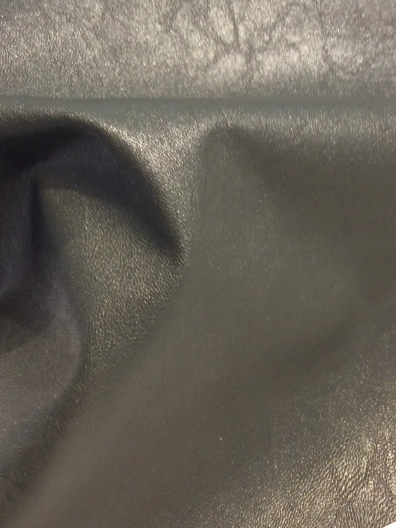 Faux Leather in Army Green