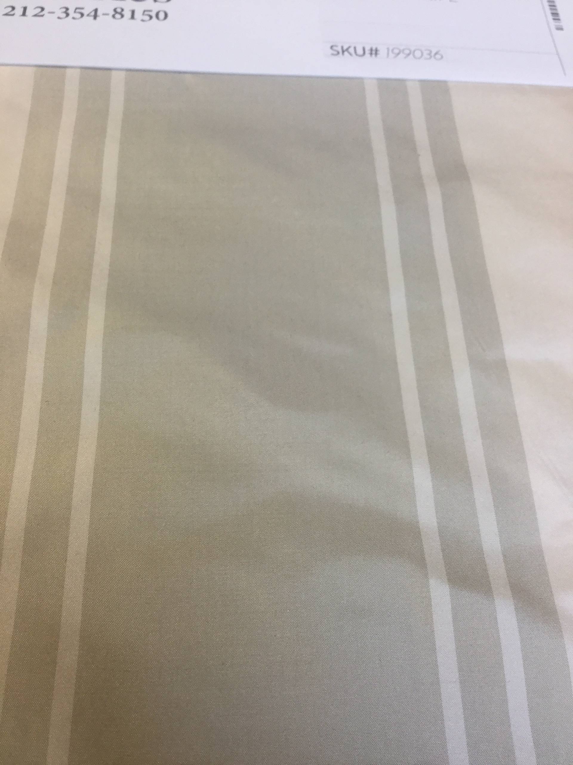 100% SILK SHANTUNG STRIPE