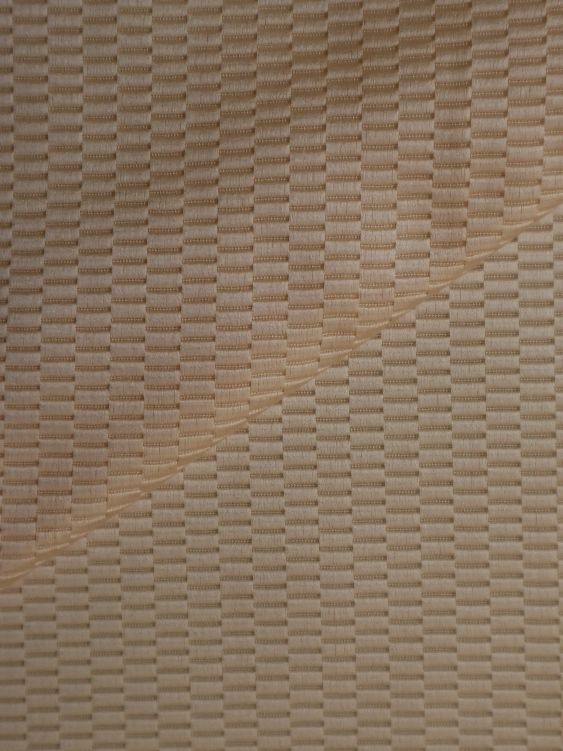 Silk Cotton Dobby in Cream