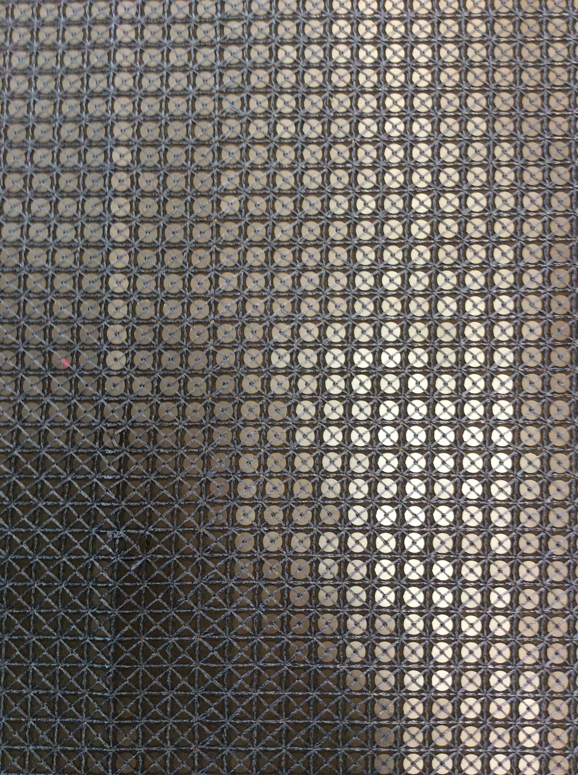 Matte Sequins on Polyester Chiffon in Navy