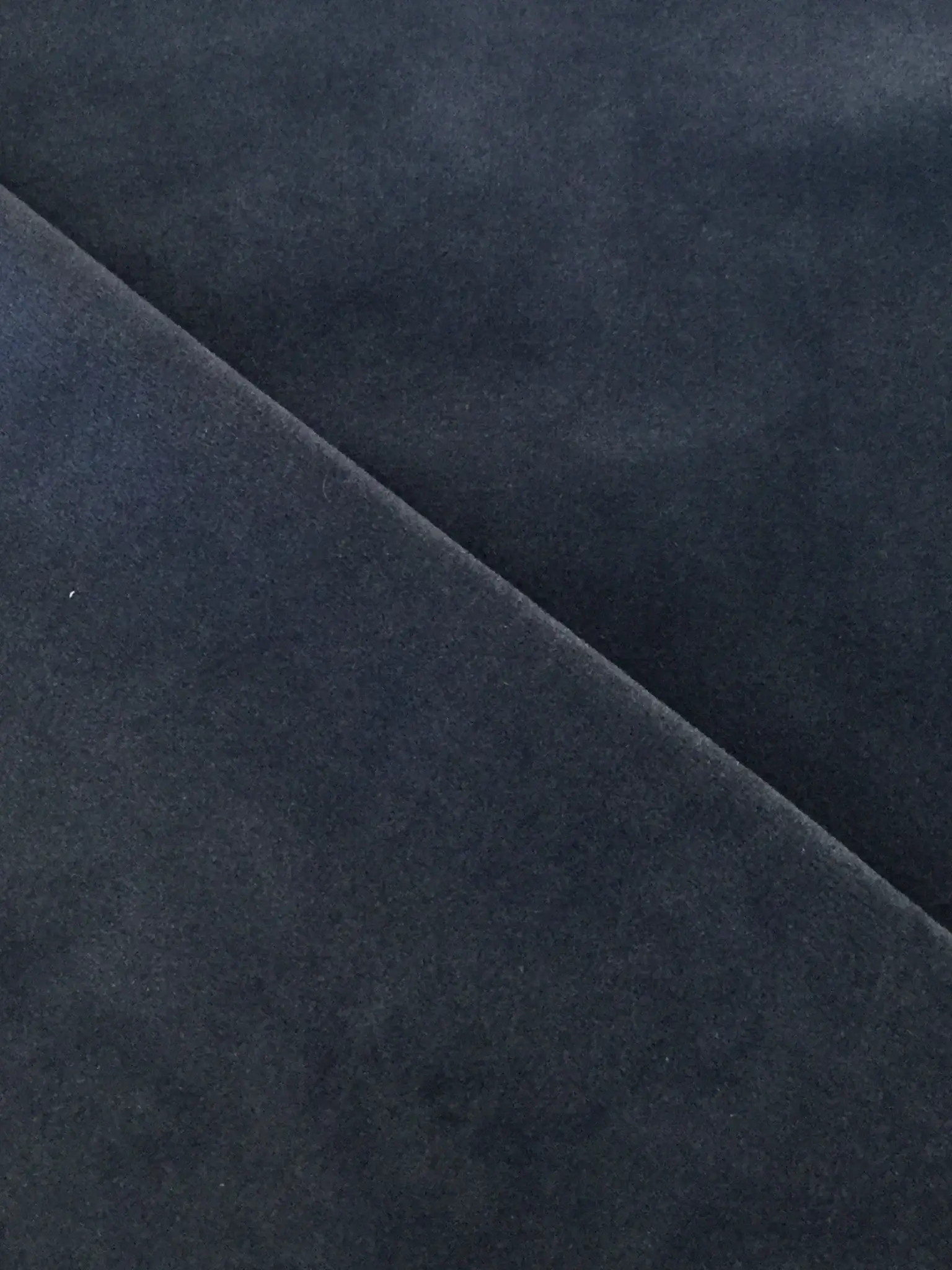Polyester Upholstery Velvet in Deepsea Blue