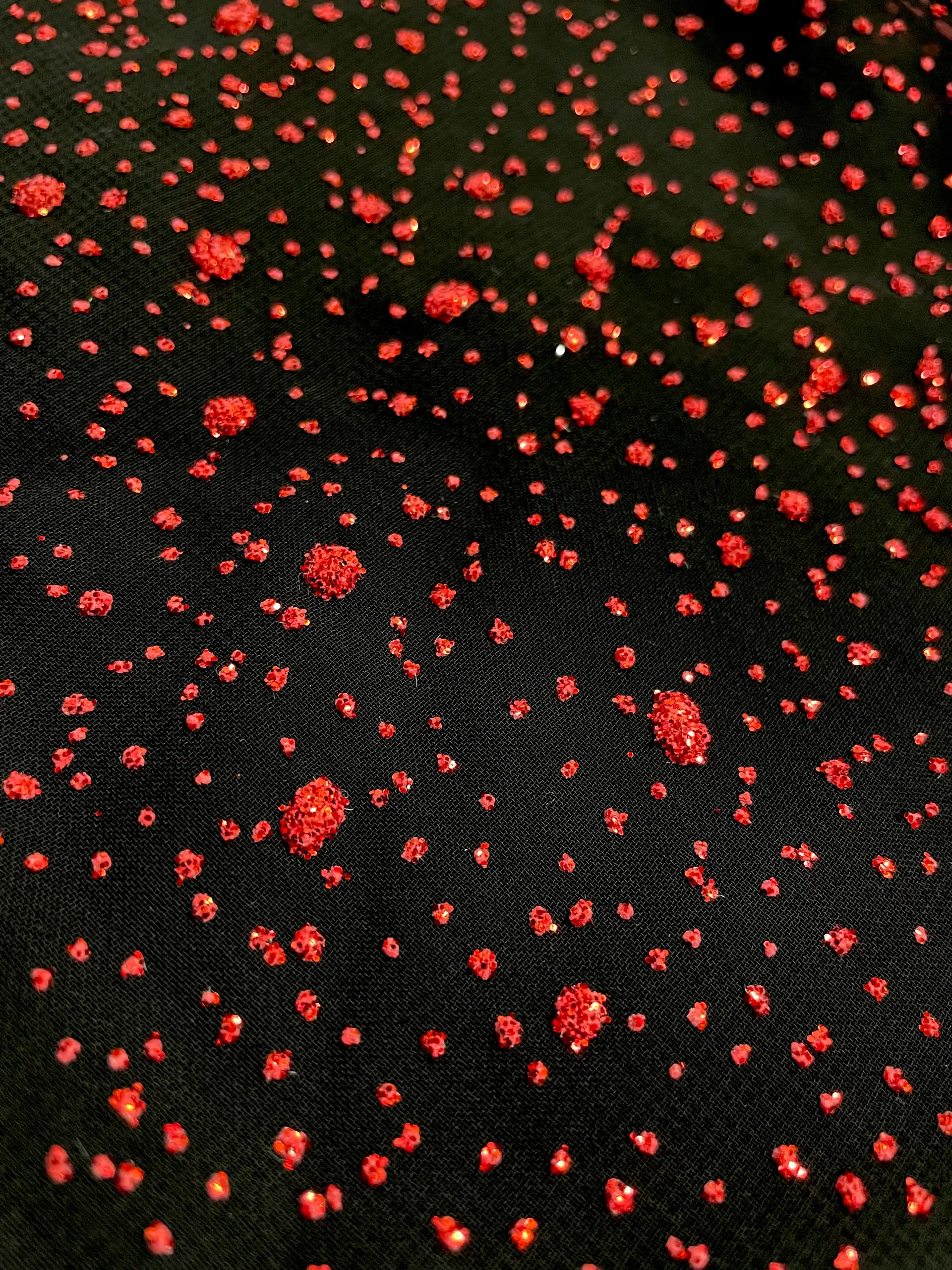 Cracked Ice on Silk Chiffon
