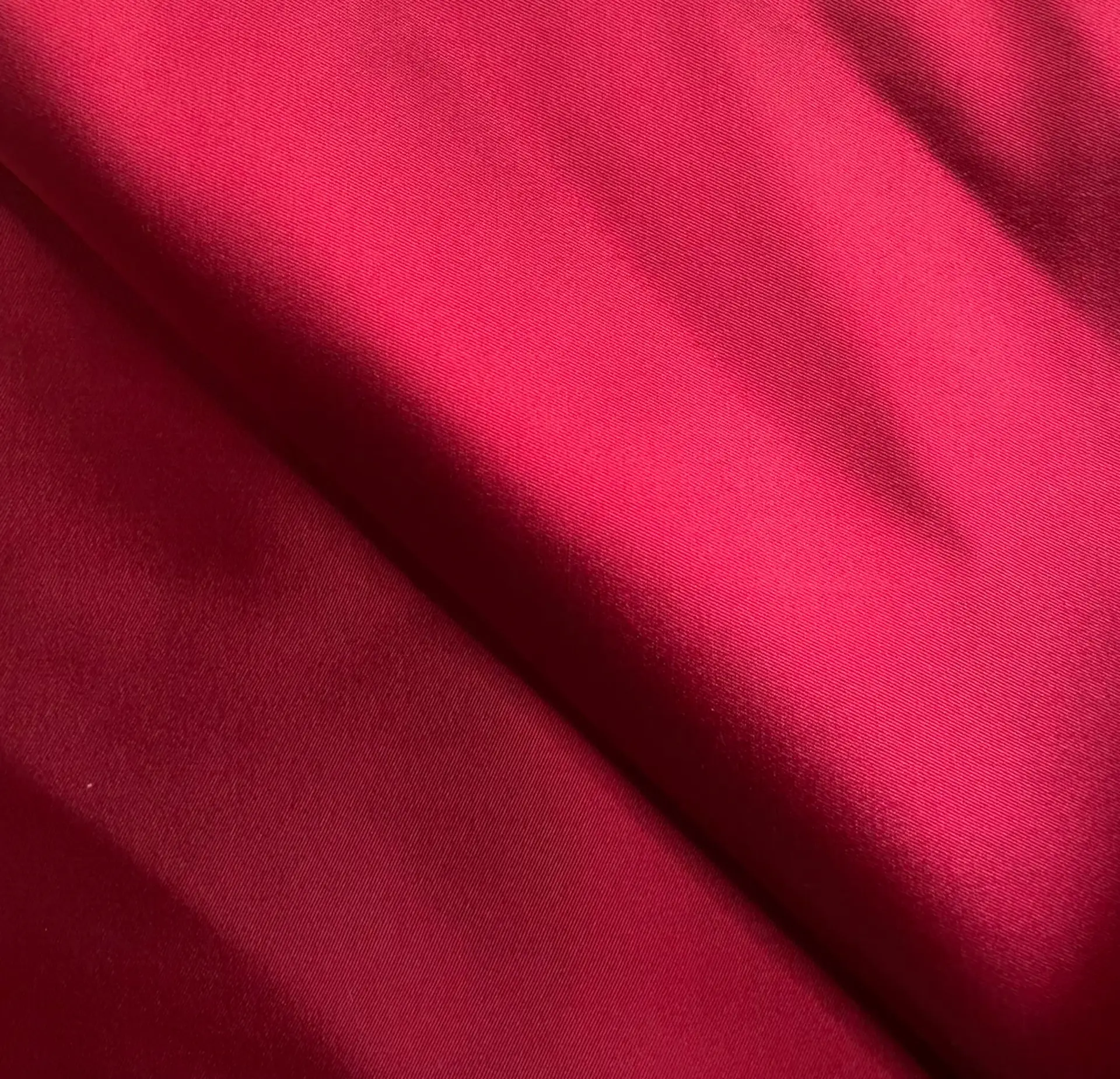 Silk & Wool in Rich Red
