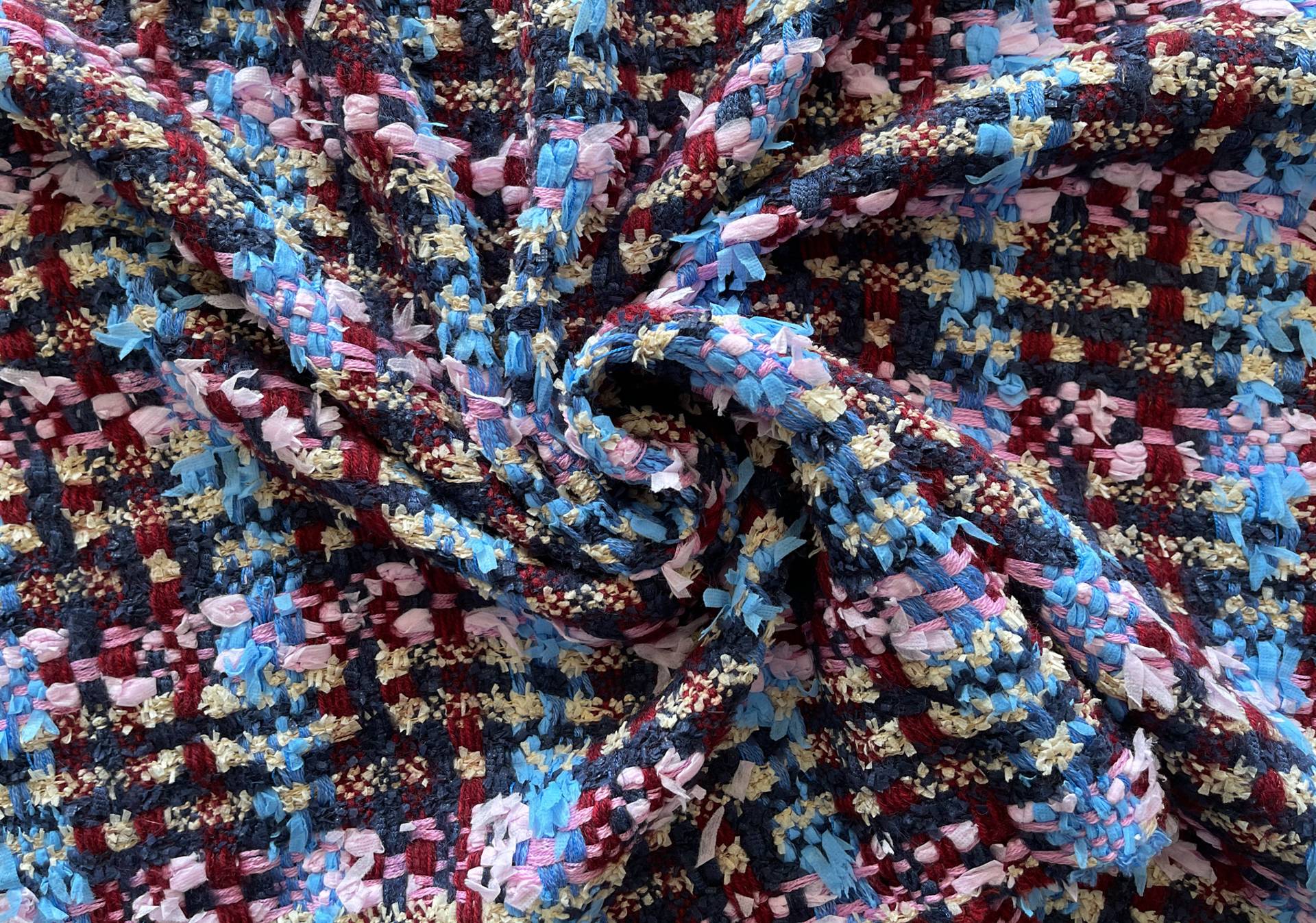 Italian Couture Tweed in Bright Autumn