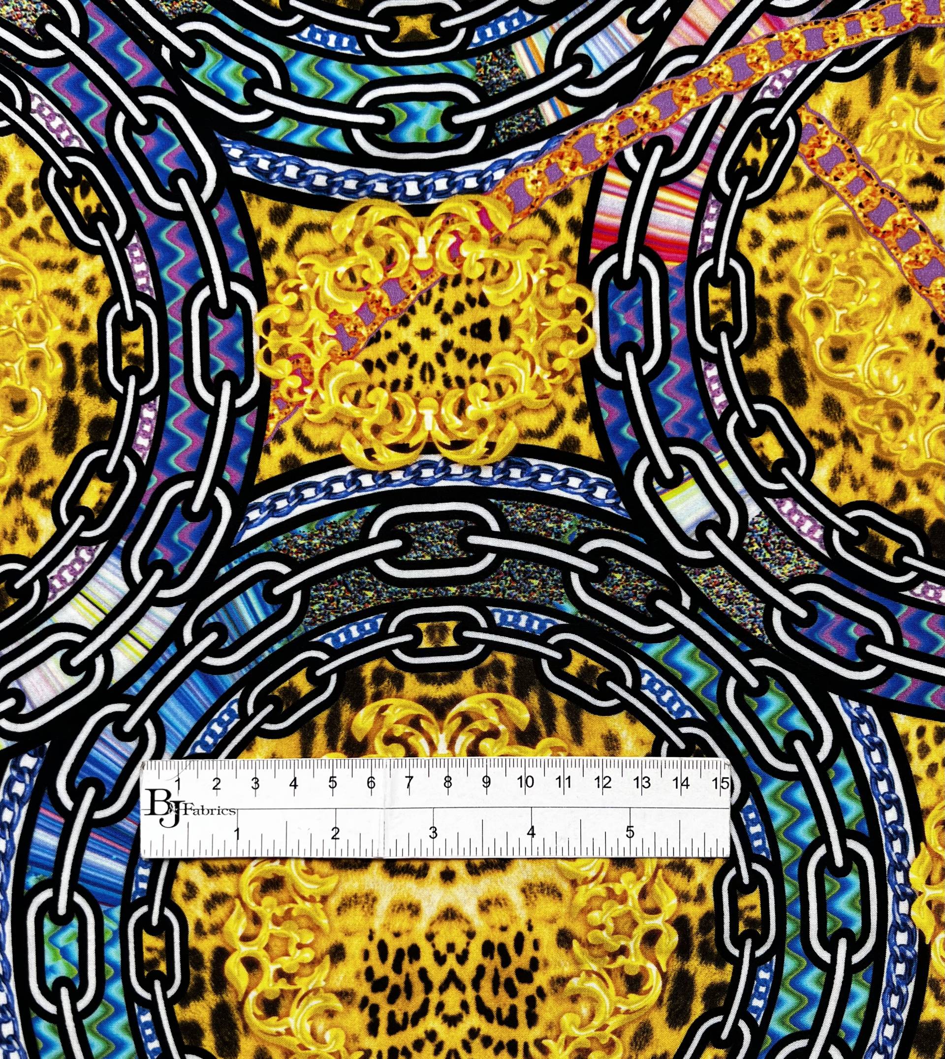 Italian Viscose Challis Print