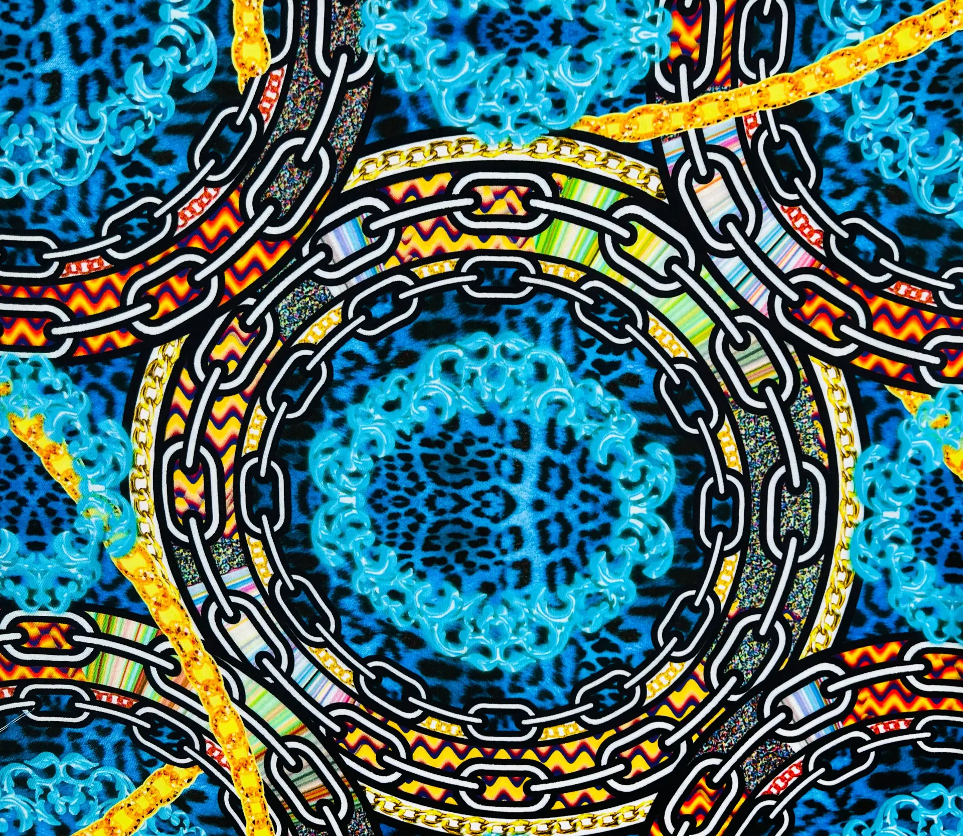 Italian Viscose Challis Print