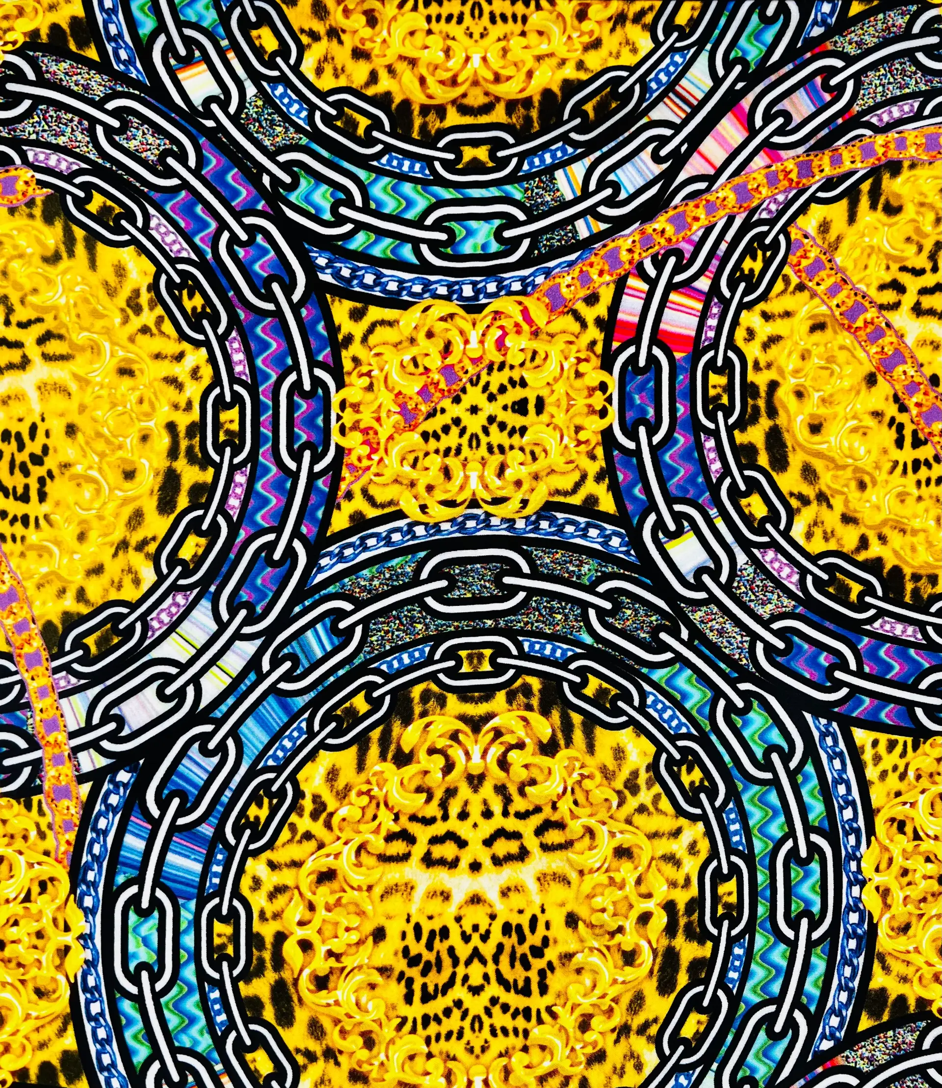 Italian Viscose Challis Print