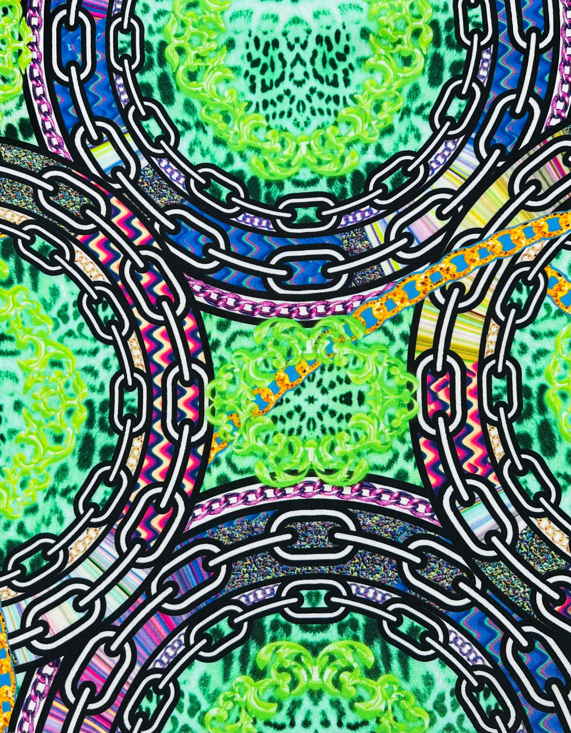 Italian Viscose Challis Print