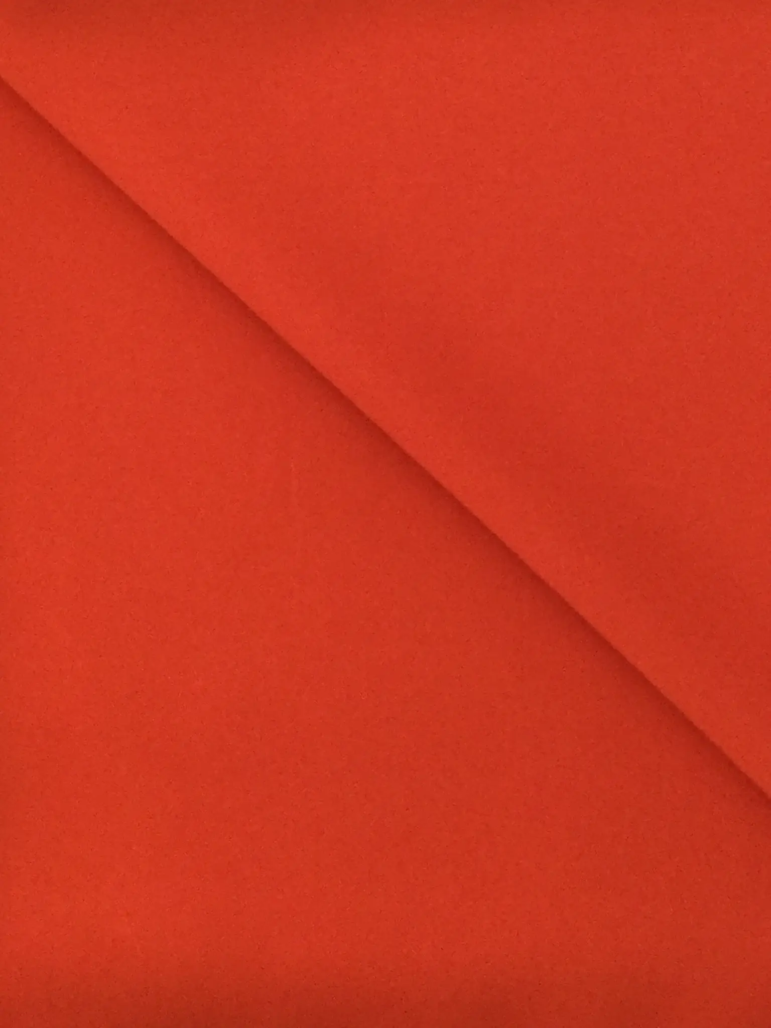 Polyester and Spandex Stretch Crepe in Burnt Orange