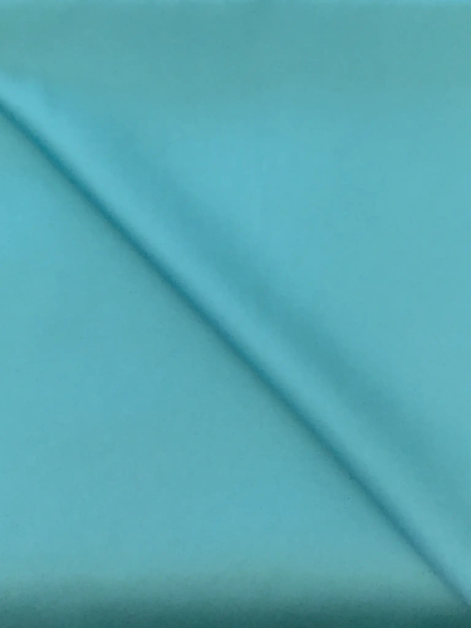 Stretch Polyester Satin in Aquamarine