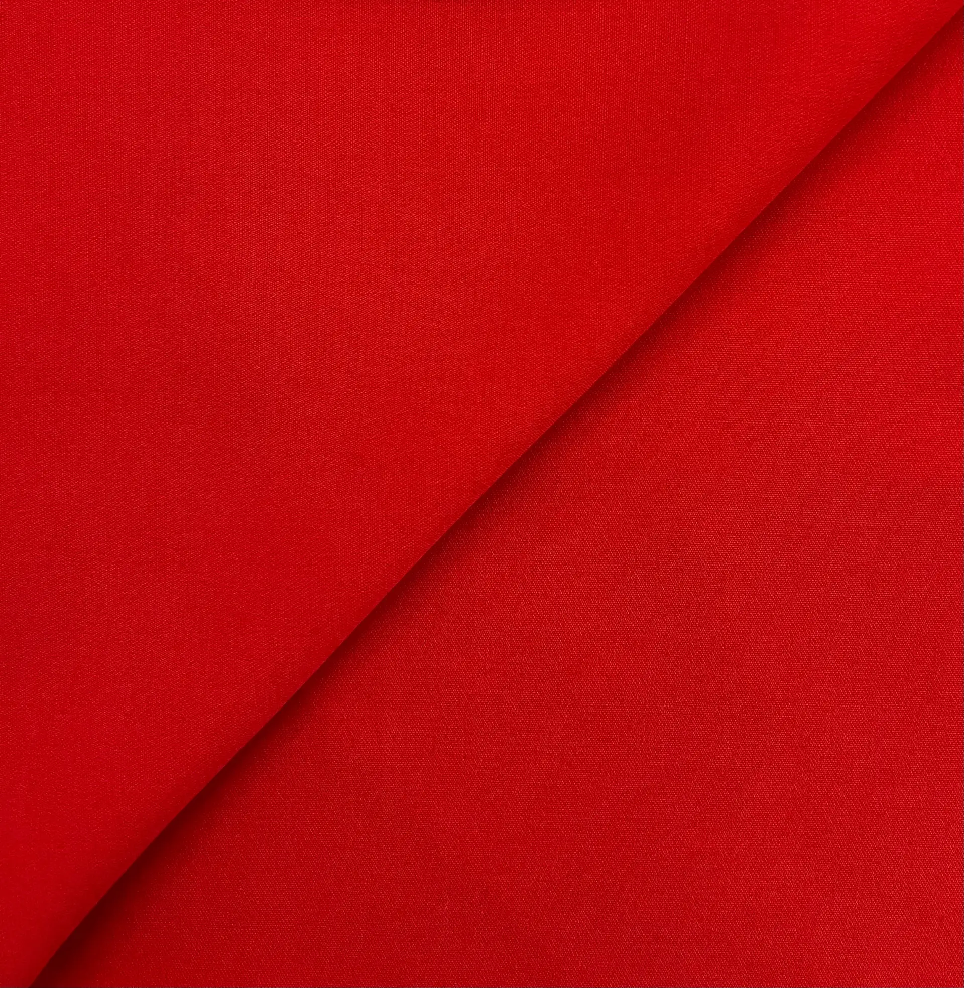 Couture Silk & Wool Crepe In Red