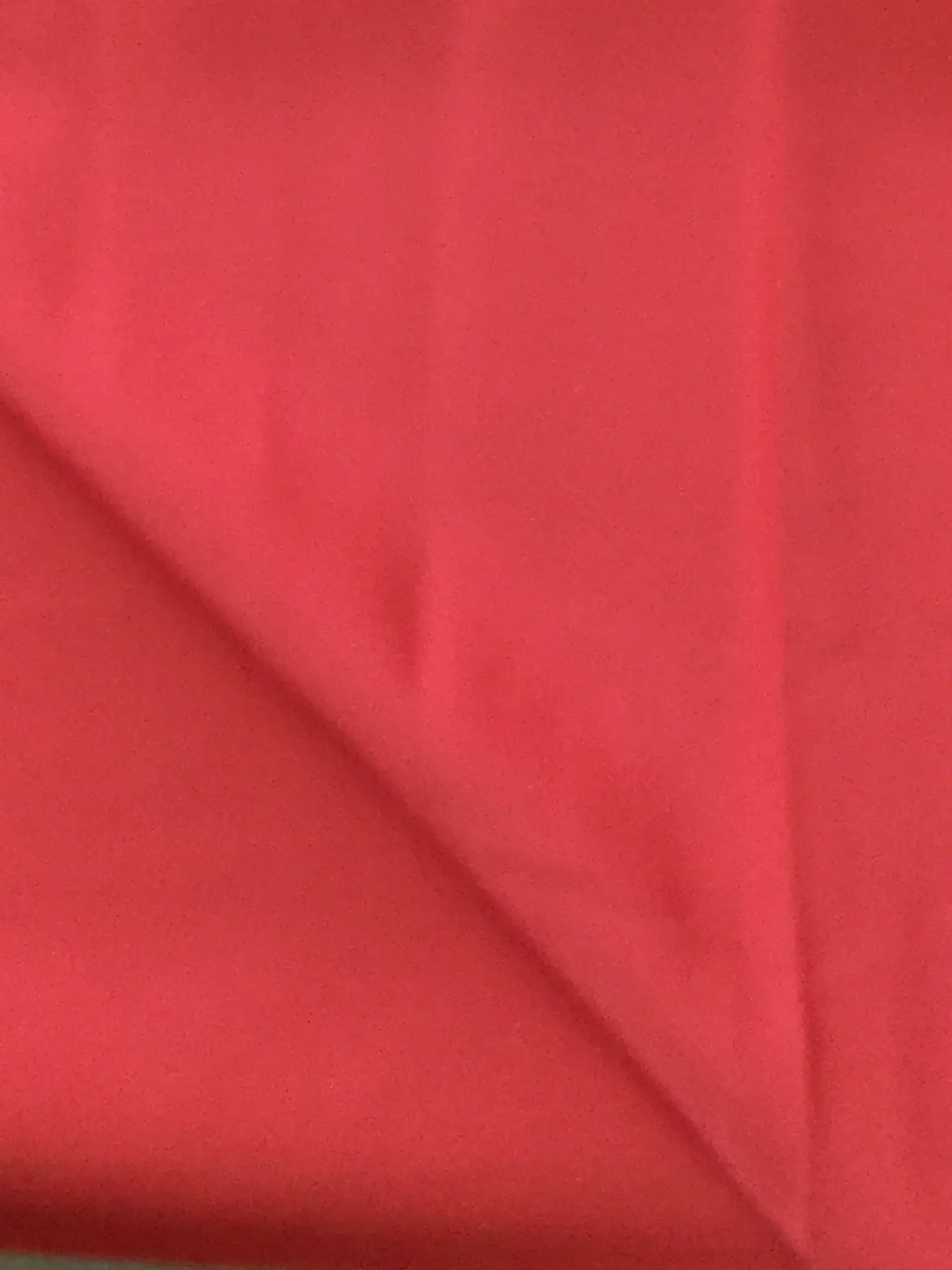 Stretch Polyester Satin in Coral