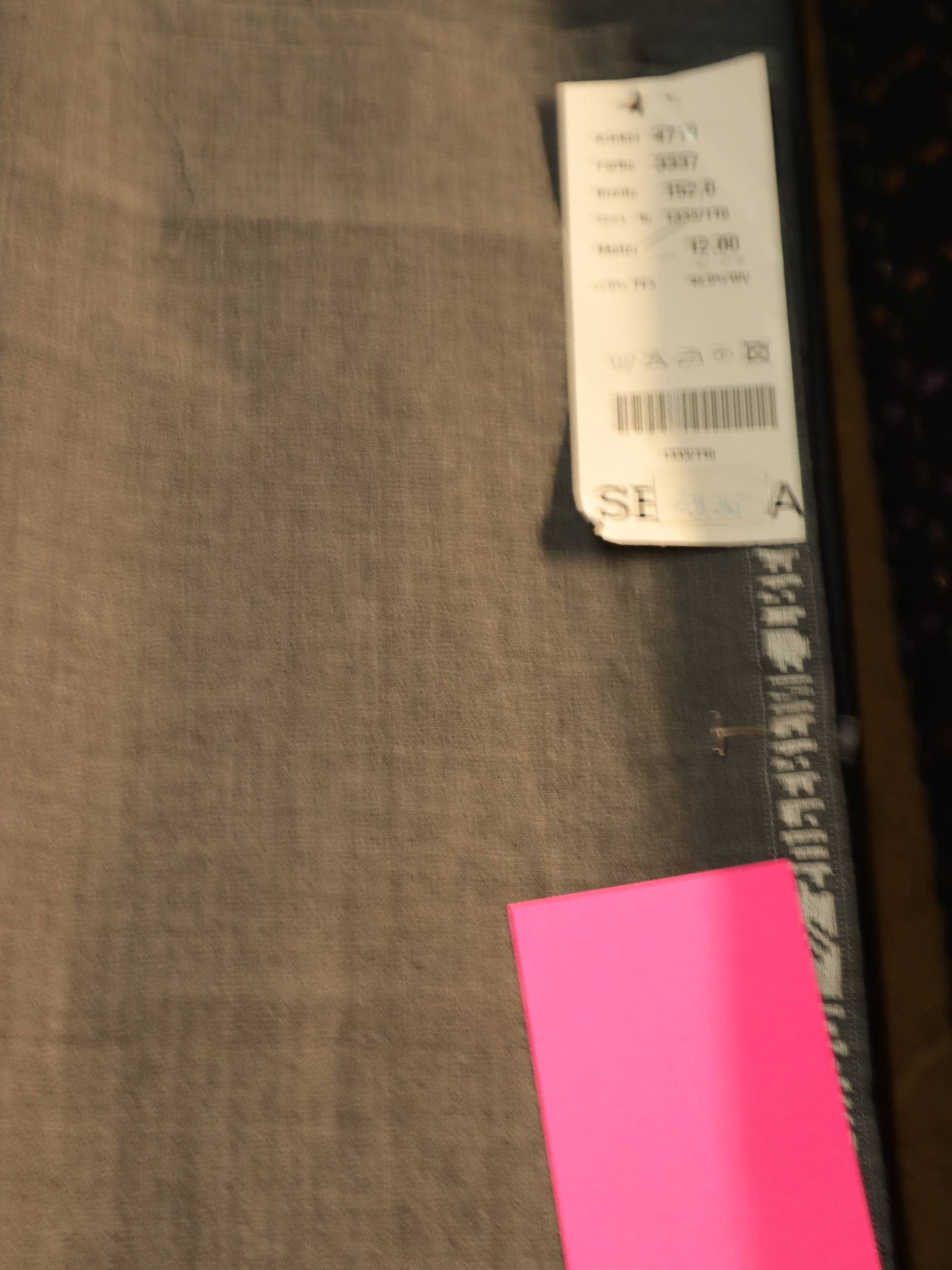 Wool Blend Gabardine in Heather Charcoal Gray
