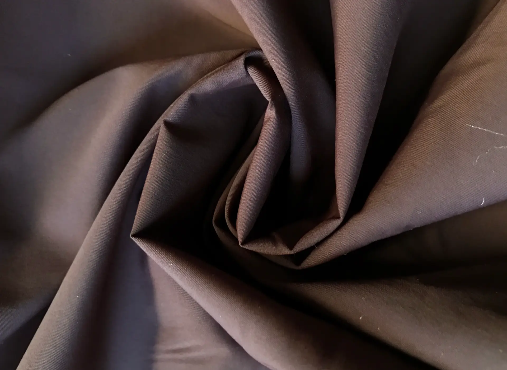 acetate and lycra fabric in brown
