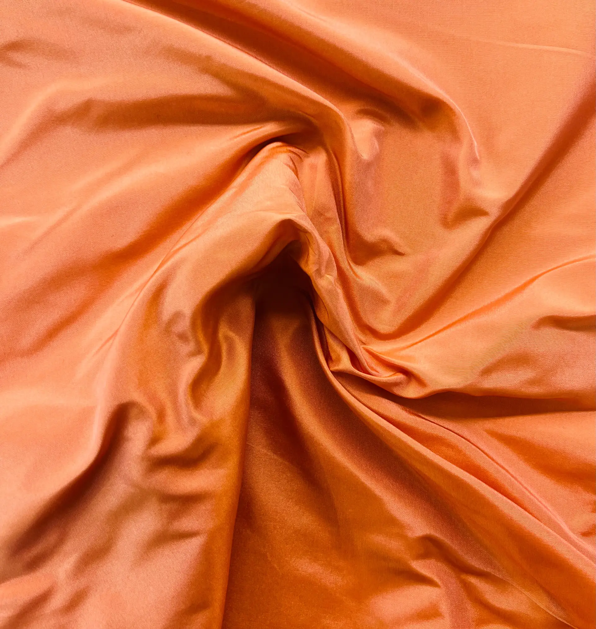 Iridescent Silk Taffeta in Pink/Orange 