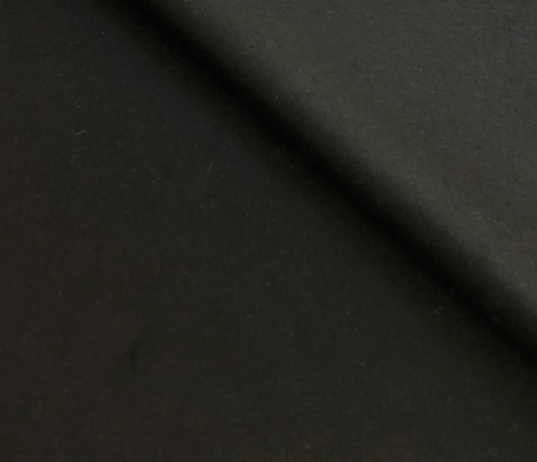 Italian Cashmere Angola Coating in Jet Black