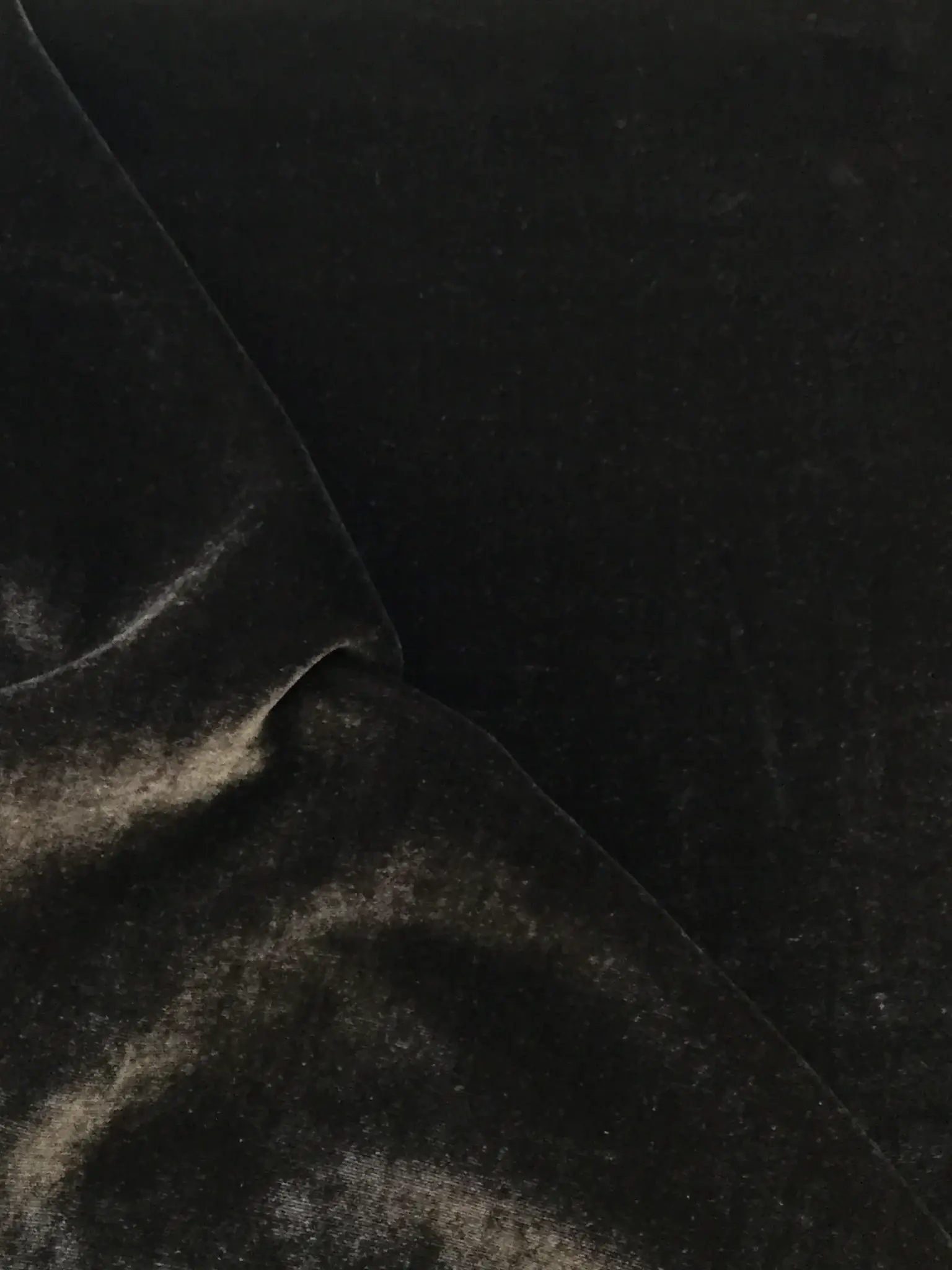 Silk and Rayon Velvet in Chocolate