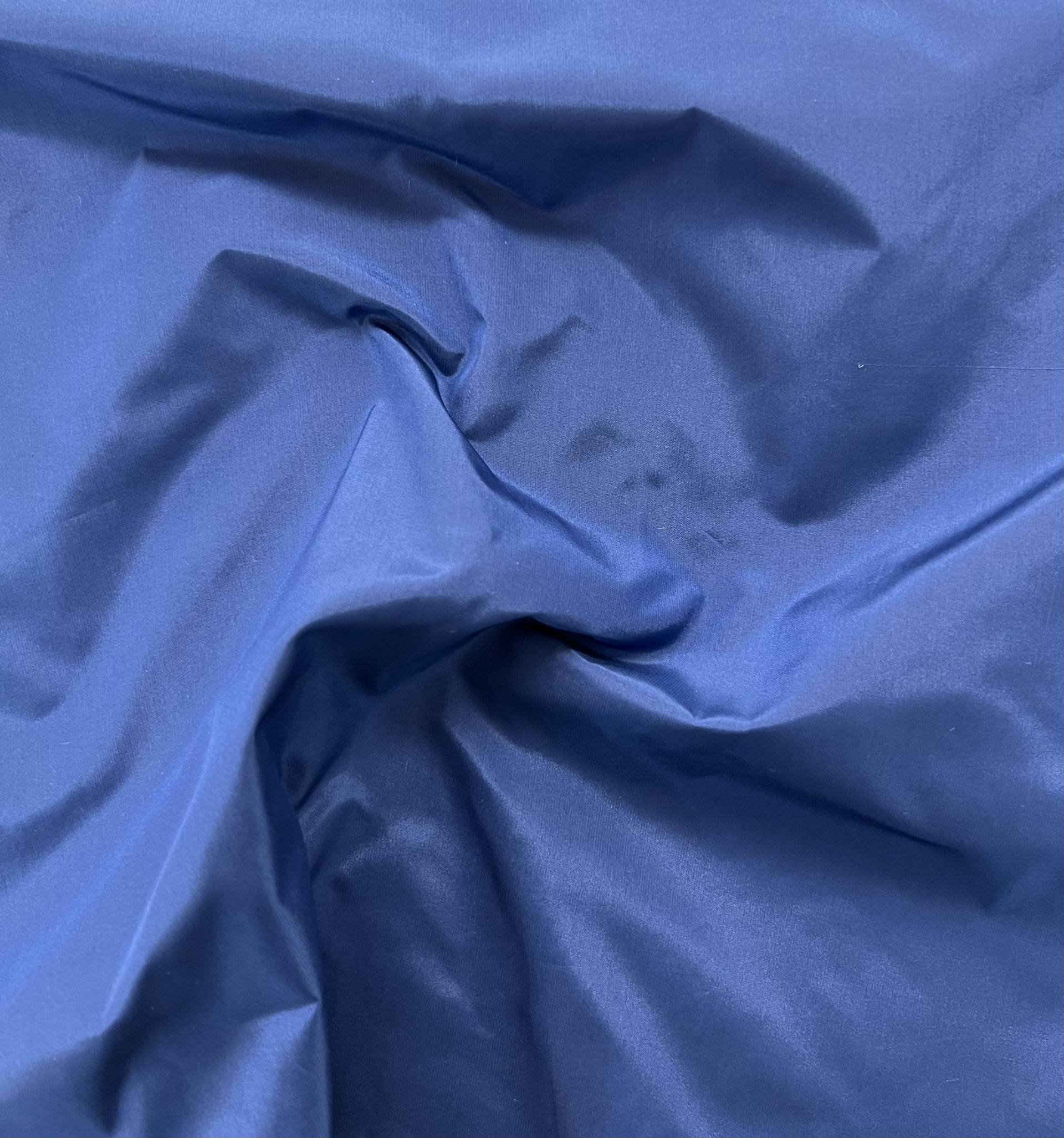 Pure Silk Taffeta in Sapphire 