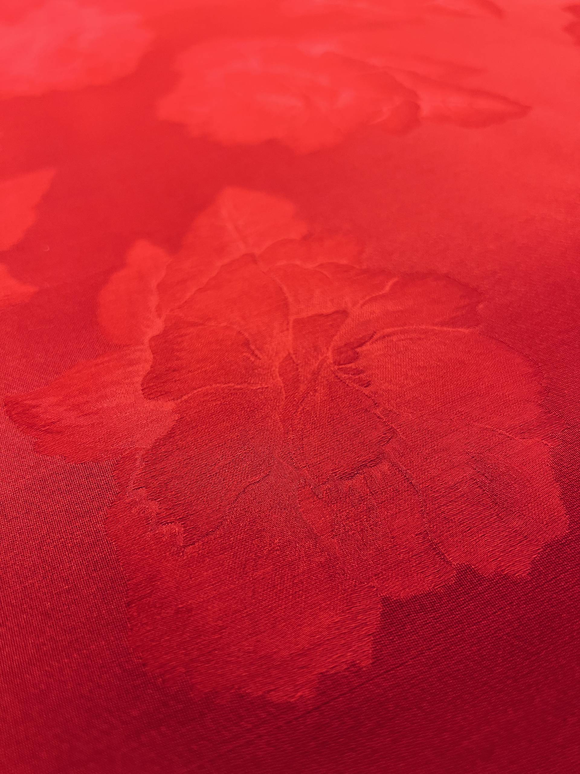 ITALIAN  JACQUARD SILK GAZAR