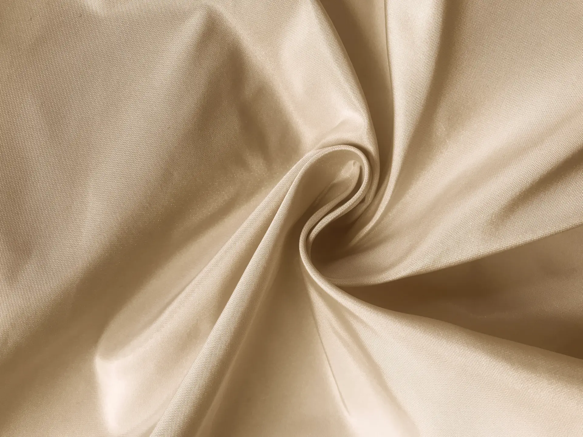 beige poly taffeta in a swirl