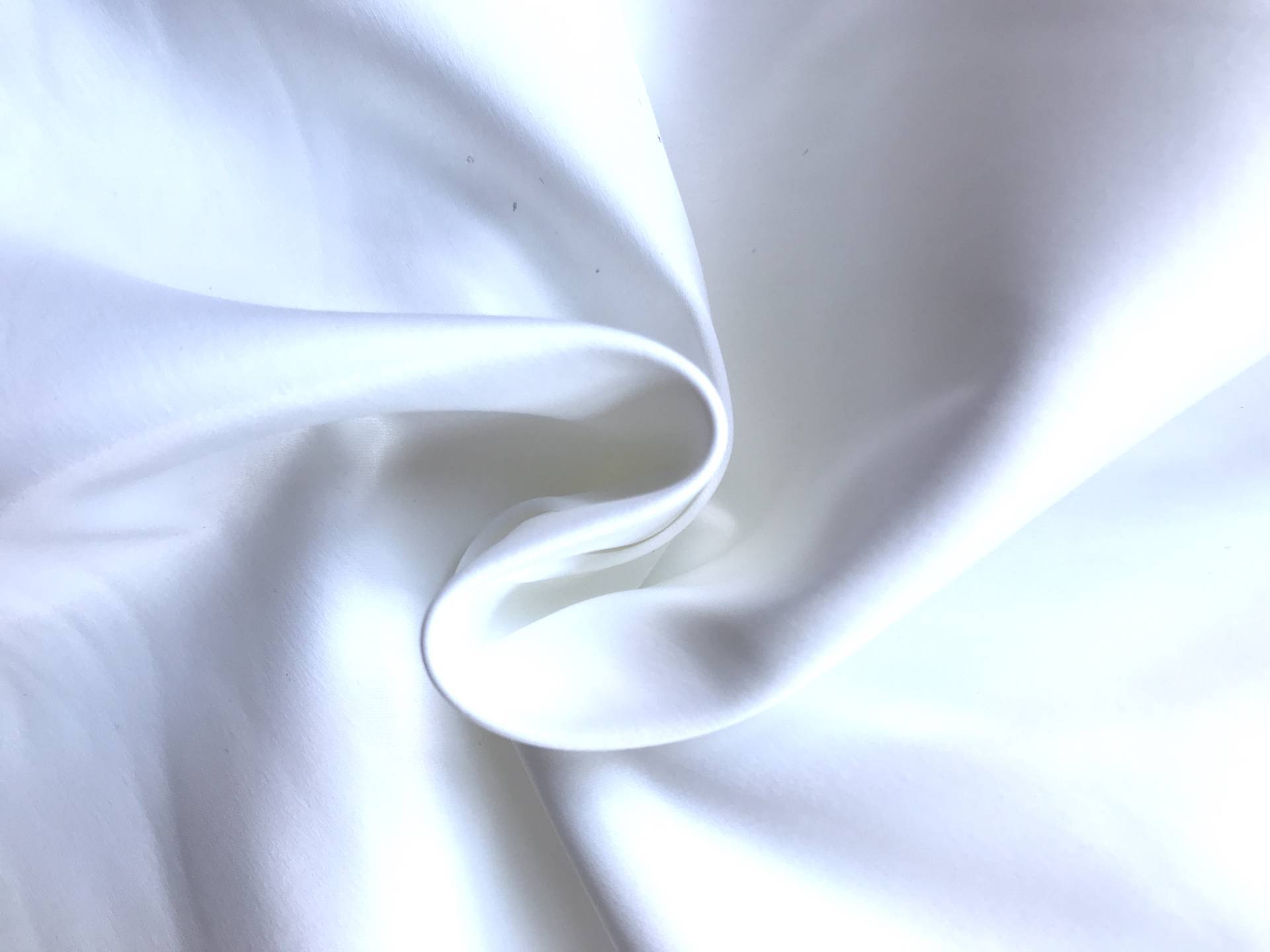 eggshell stretch matte satin in a swirl