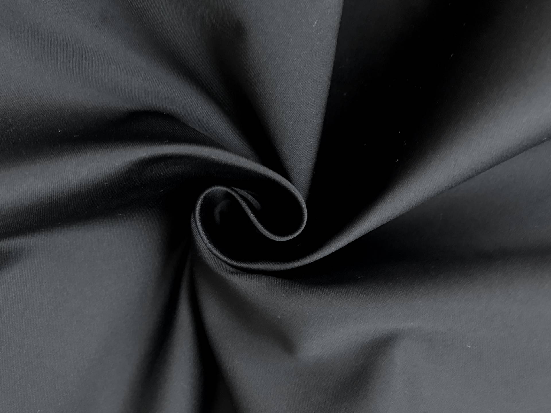 black acetate peau d'ange